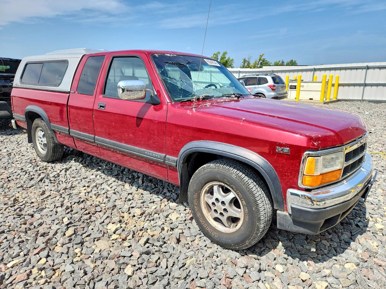 1996 Dodge Dakota Red vin: 1B7GL23YXTS643659