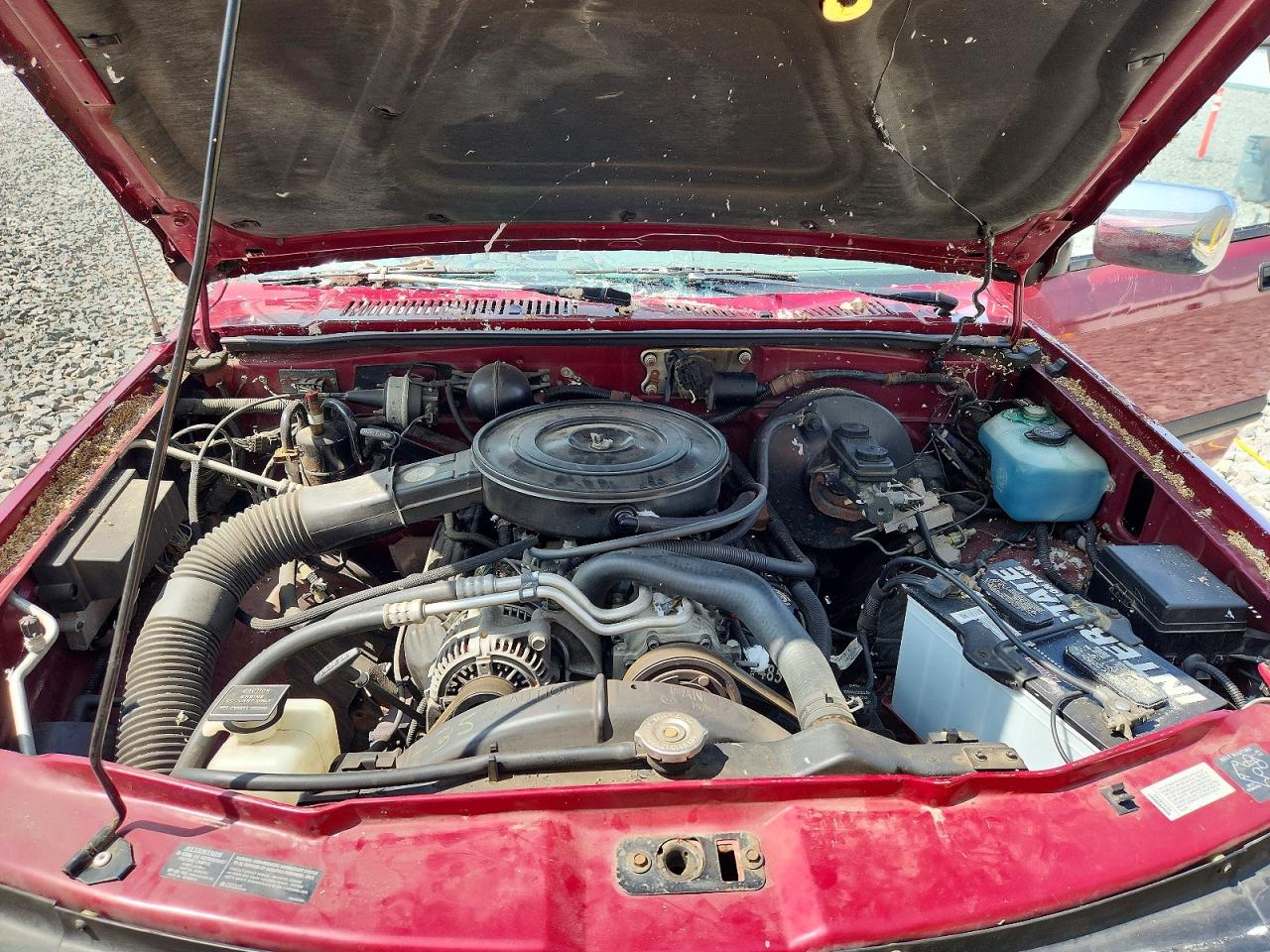 1996 Dodge Dakota Red vin: 1B7GL23YXTS643659