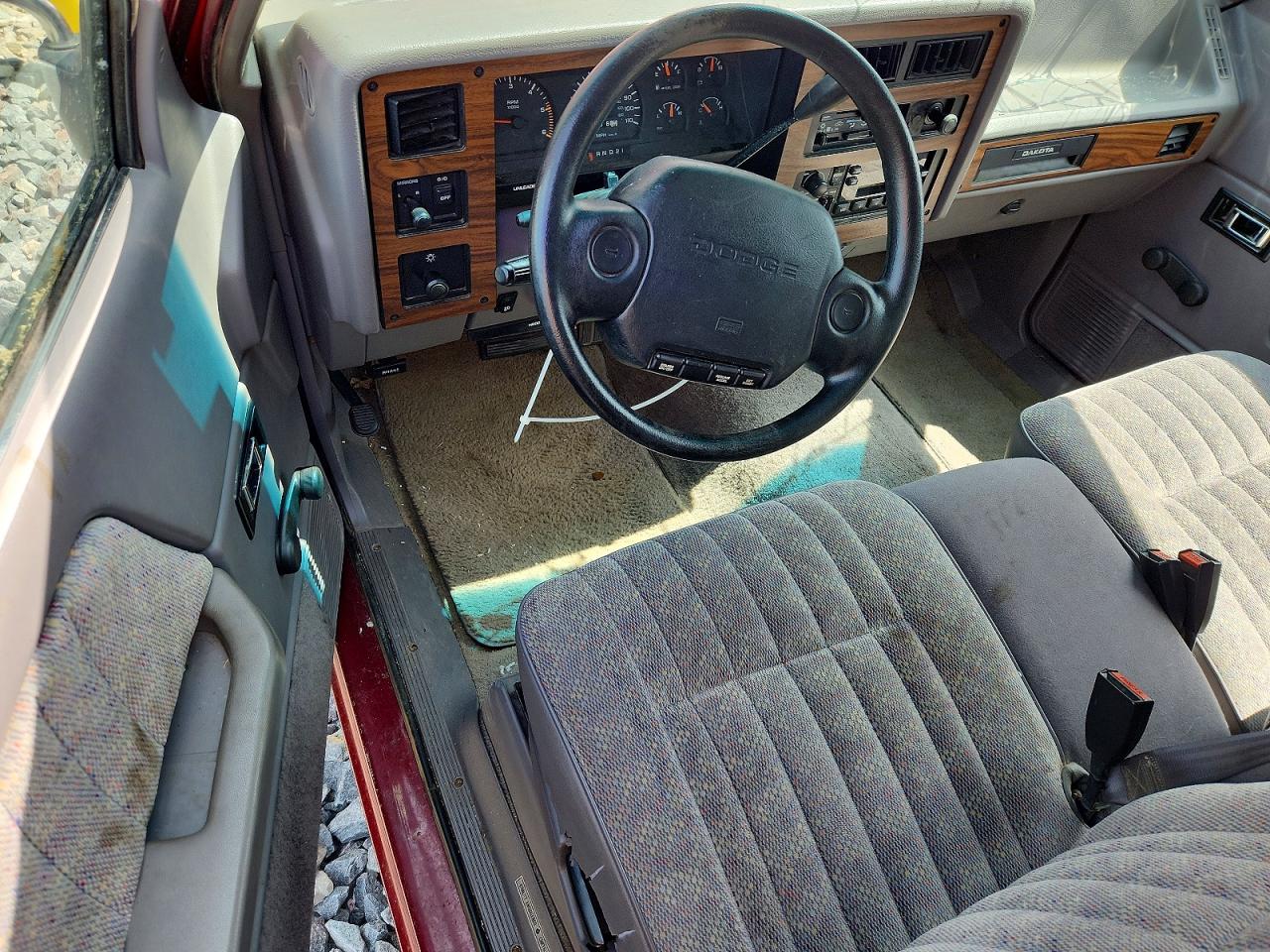 1996 Dodge Dakota Red vin: 1B7GL23YXTS643659