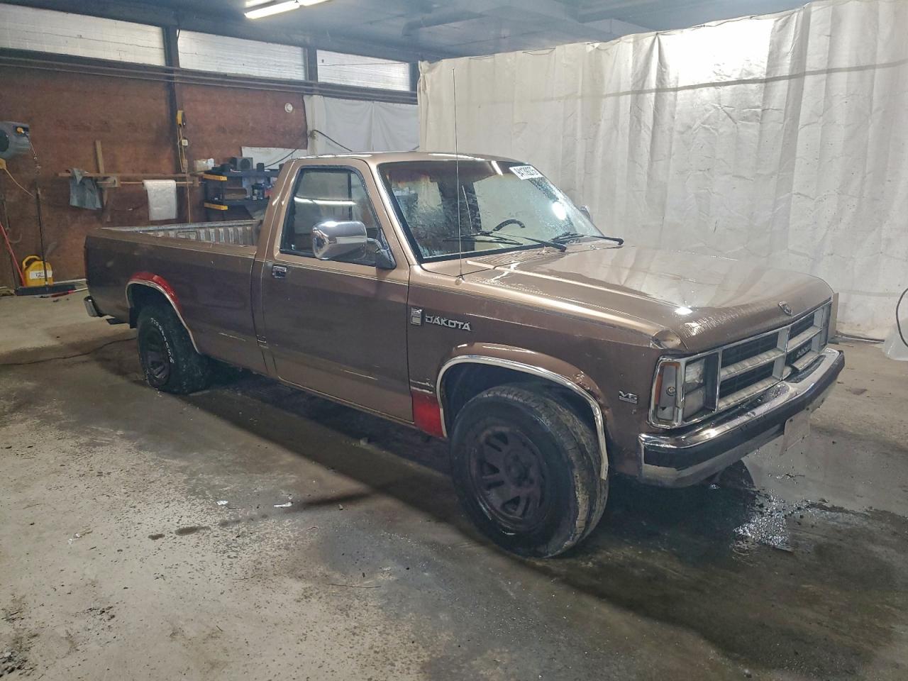 1989 Dodge Dakota Beige vin: 1B7GL26X0KS192985