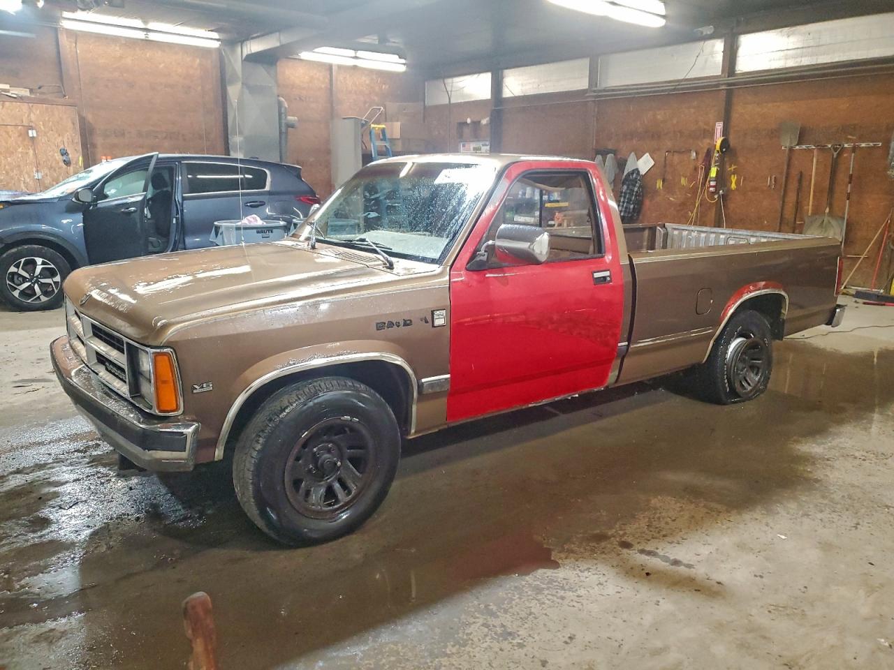 1989 Dodge Dakota Бежевый vin: 1B7GL26X0KS192985