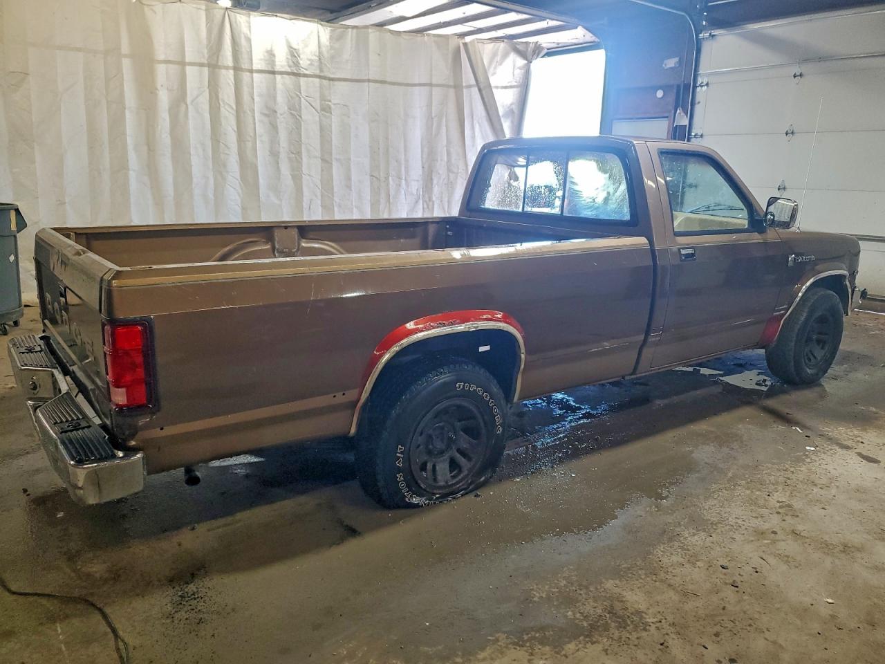 1989 Dodge Dakota Beige vin: 1B7GL26X0KS192985