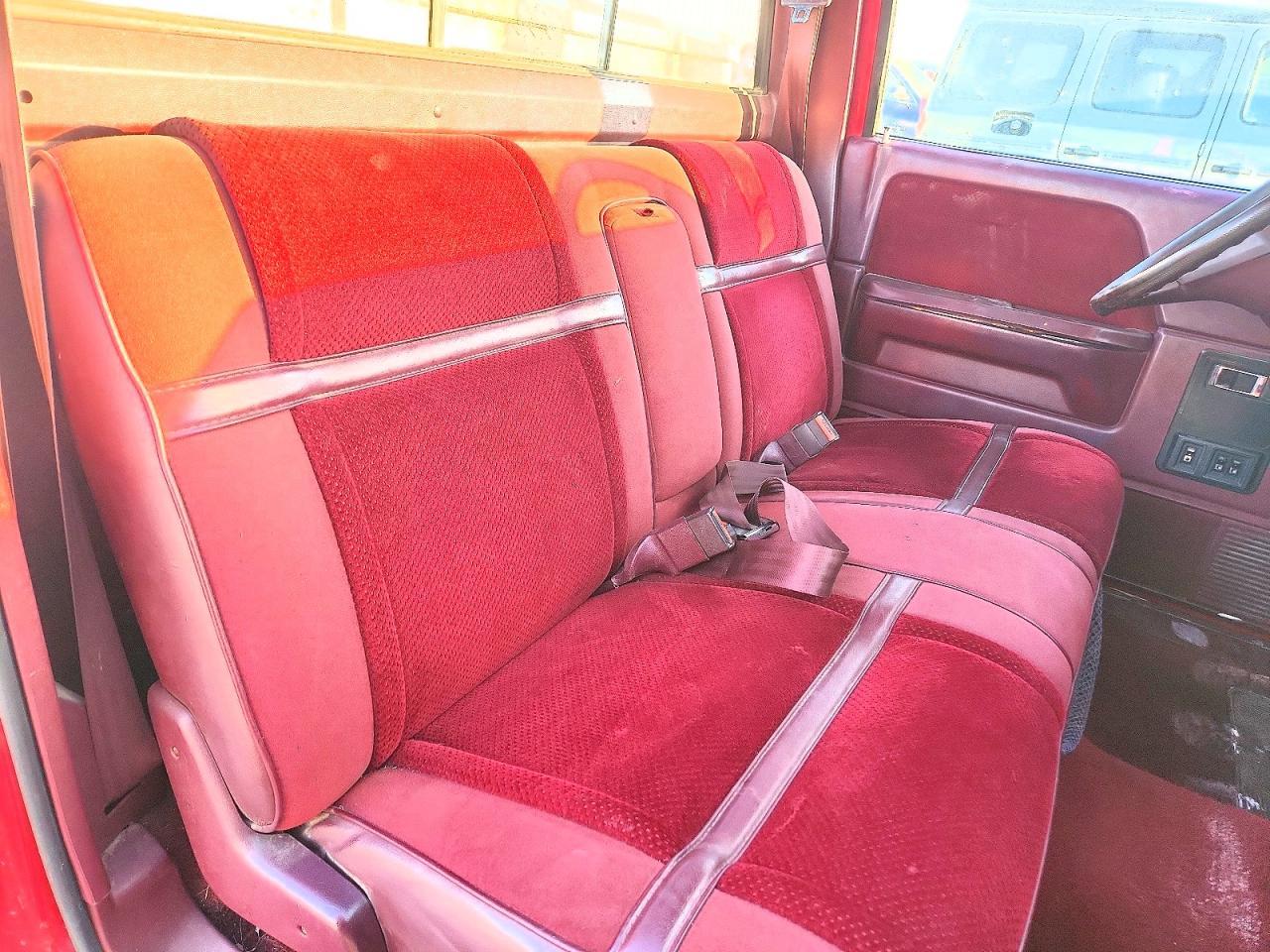 1989 Dodge Dakota Red vin: 1B7GL26X1KS071706