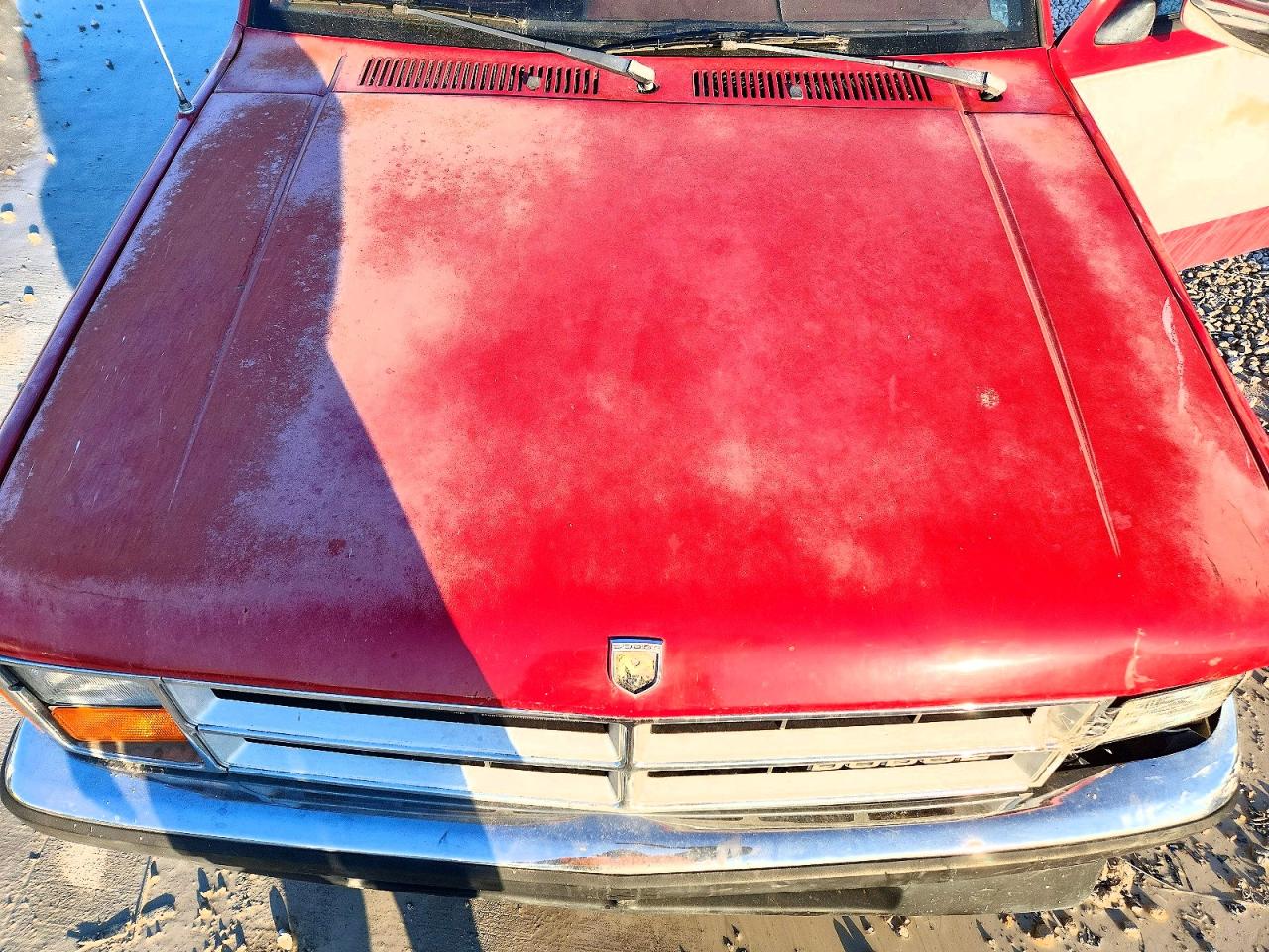 1989 Dodge Dakota Red vin: 1B7GL26X1KS071706
