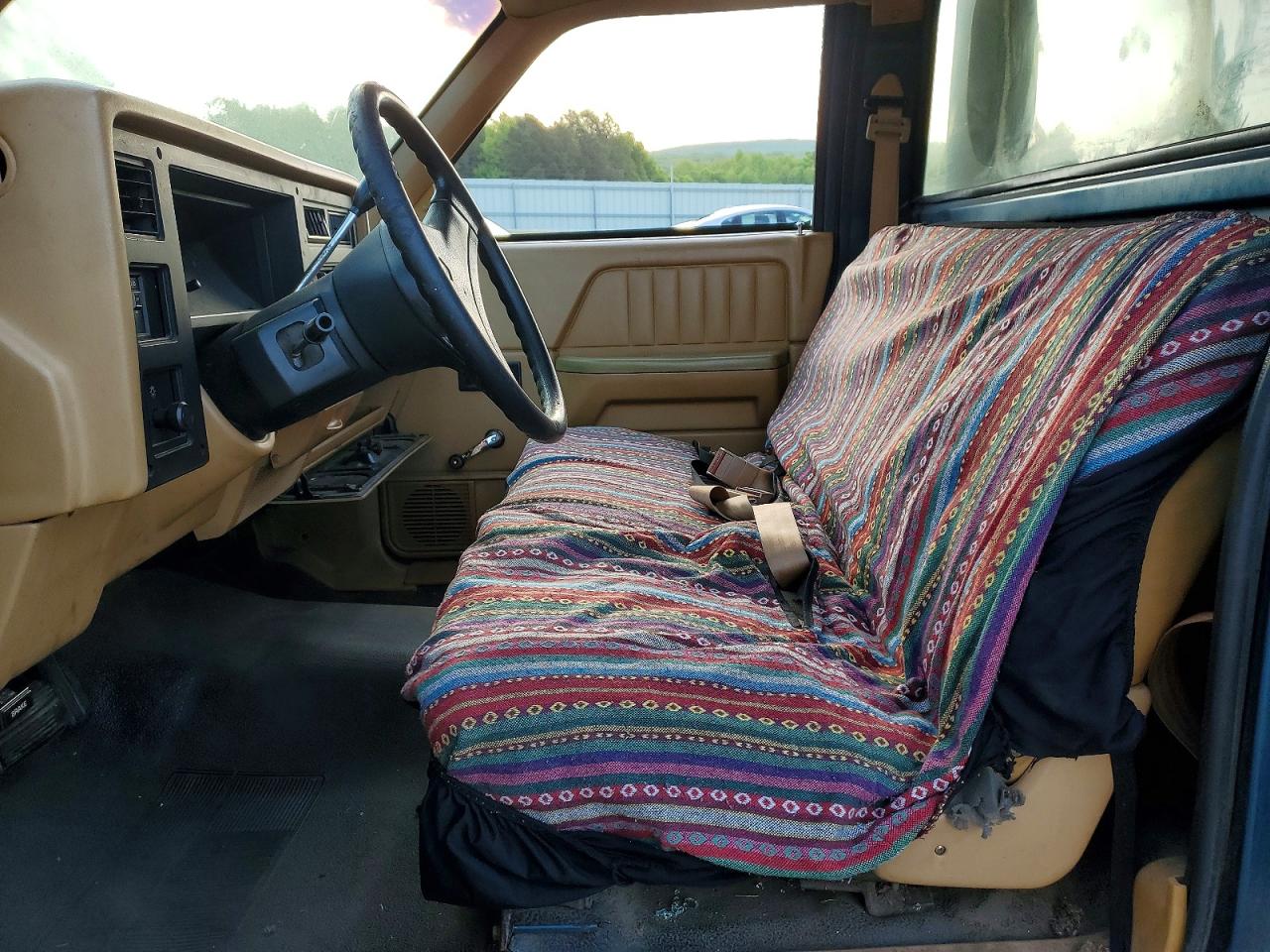 1989 Dodge Dakota Зеленый vin: 1B7GL26X1KS154875