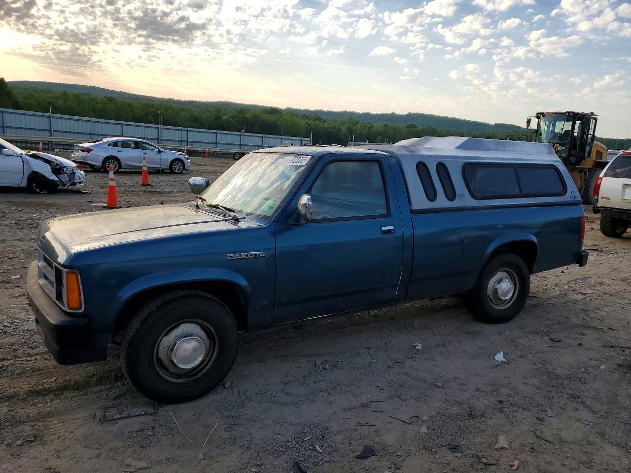 1989 Dodge Dakota Зеленый vin: 1B7GL26X1KS154875