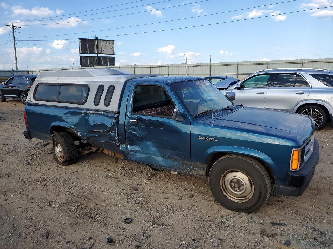 1989 Dodge Dakota Зеленый vin: 1B7GL26X1KS154875