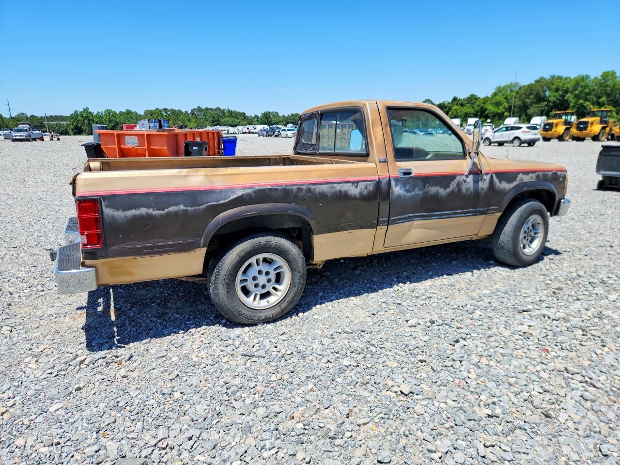 1991 Dodge Dakota Tan vin: 1B7GL26Y8MS254872