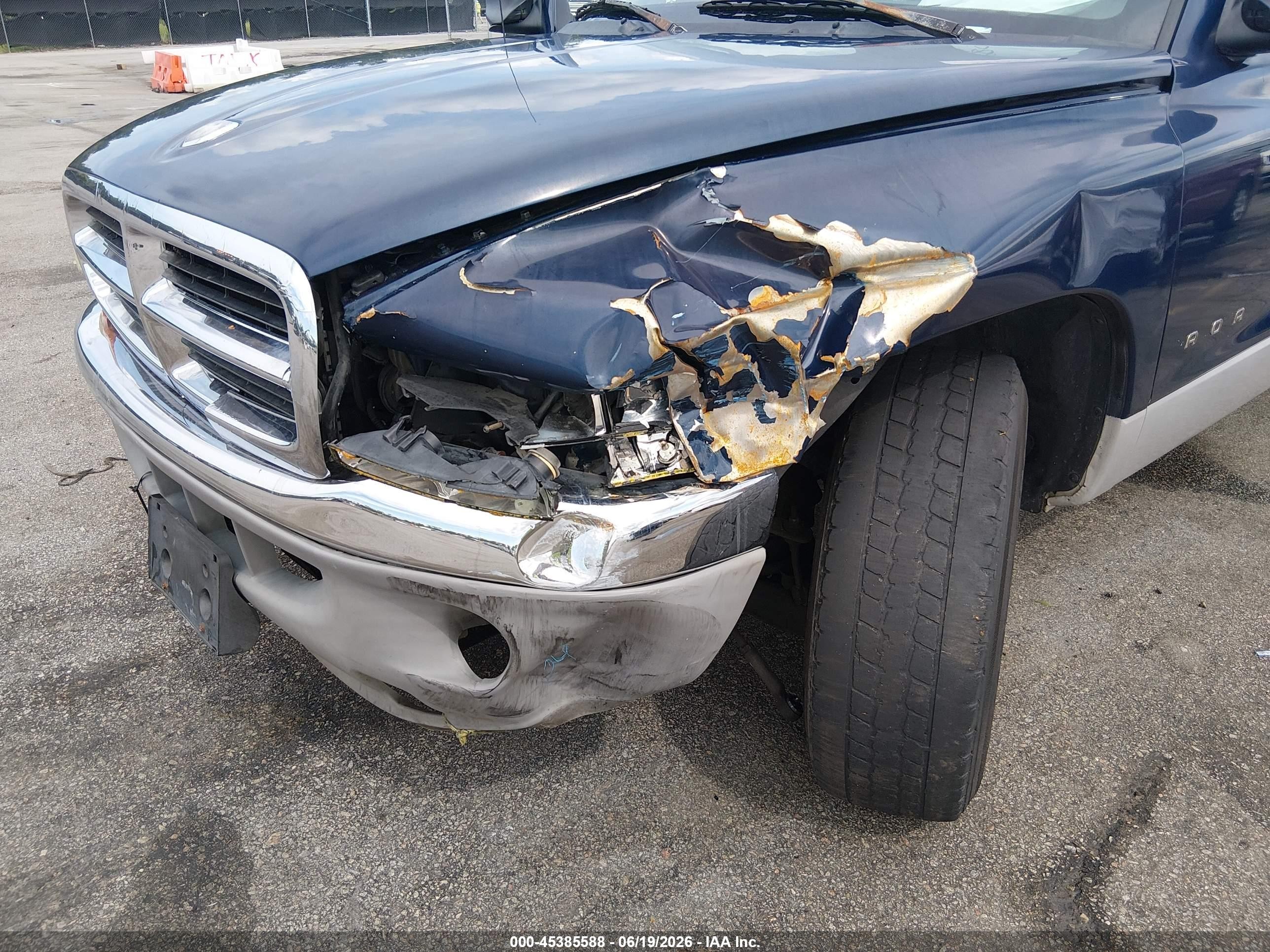 2001 Dodge Dakota Slt/sport Blue vin: 1B7GL2AN01S118549