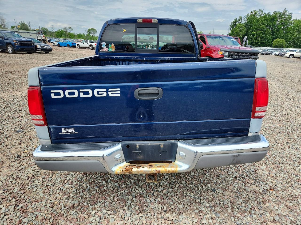 2000 Dodge Dakota Quad Синий vin: 1B7GL2AN4YS718128