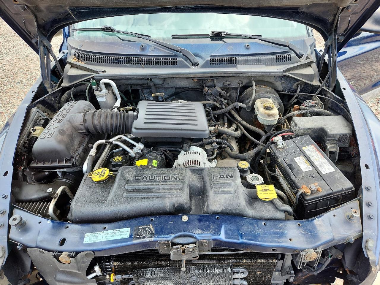 2000 Dodge Dakota Quad Синий vin: 1B7GL2AN4YS718128