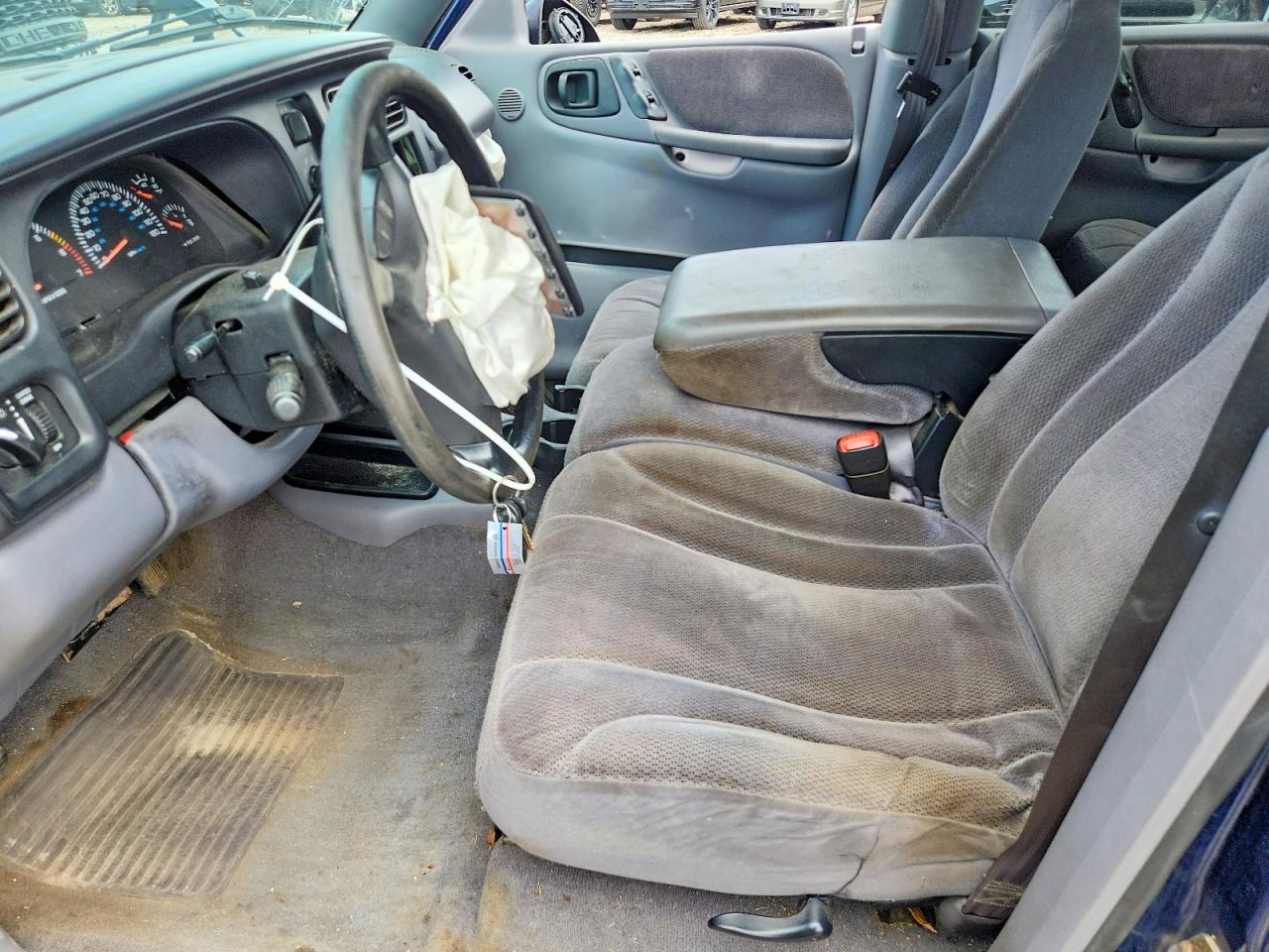 2000 Dodge Dakota Quad Синий vin: 1B7GL2AN4YS718128