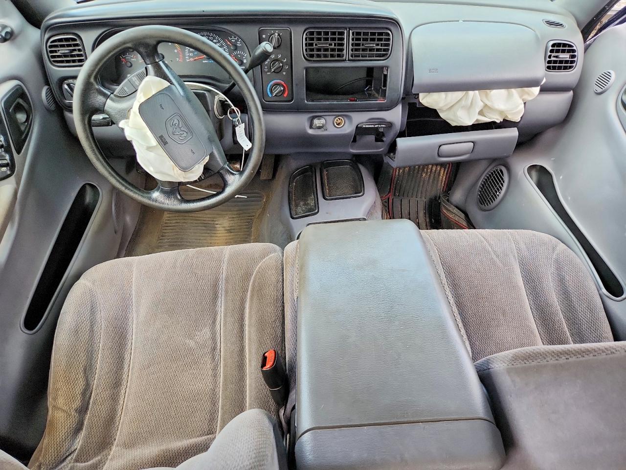 2000 Dodge Dakota Quad Синий vin: 1B7GL2AN4YS718128