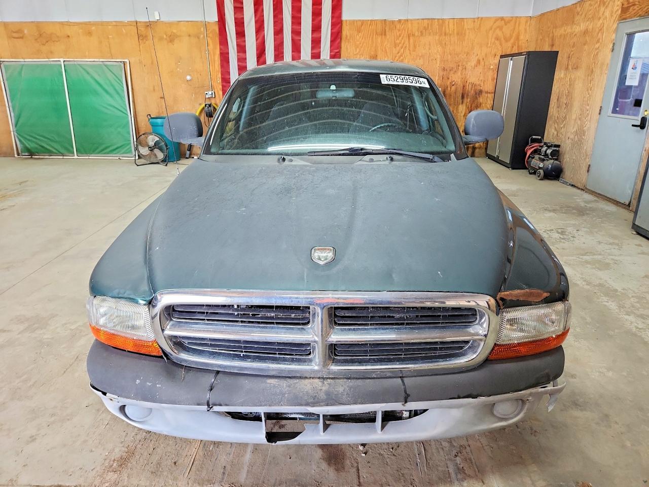 2000 Dodge Dakota Quad Green vin: 1B7GL2AN4YS781598