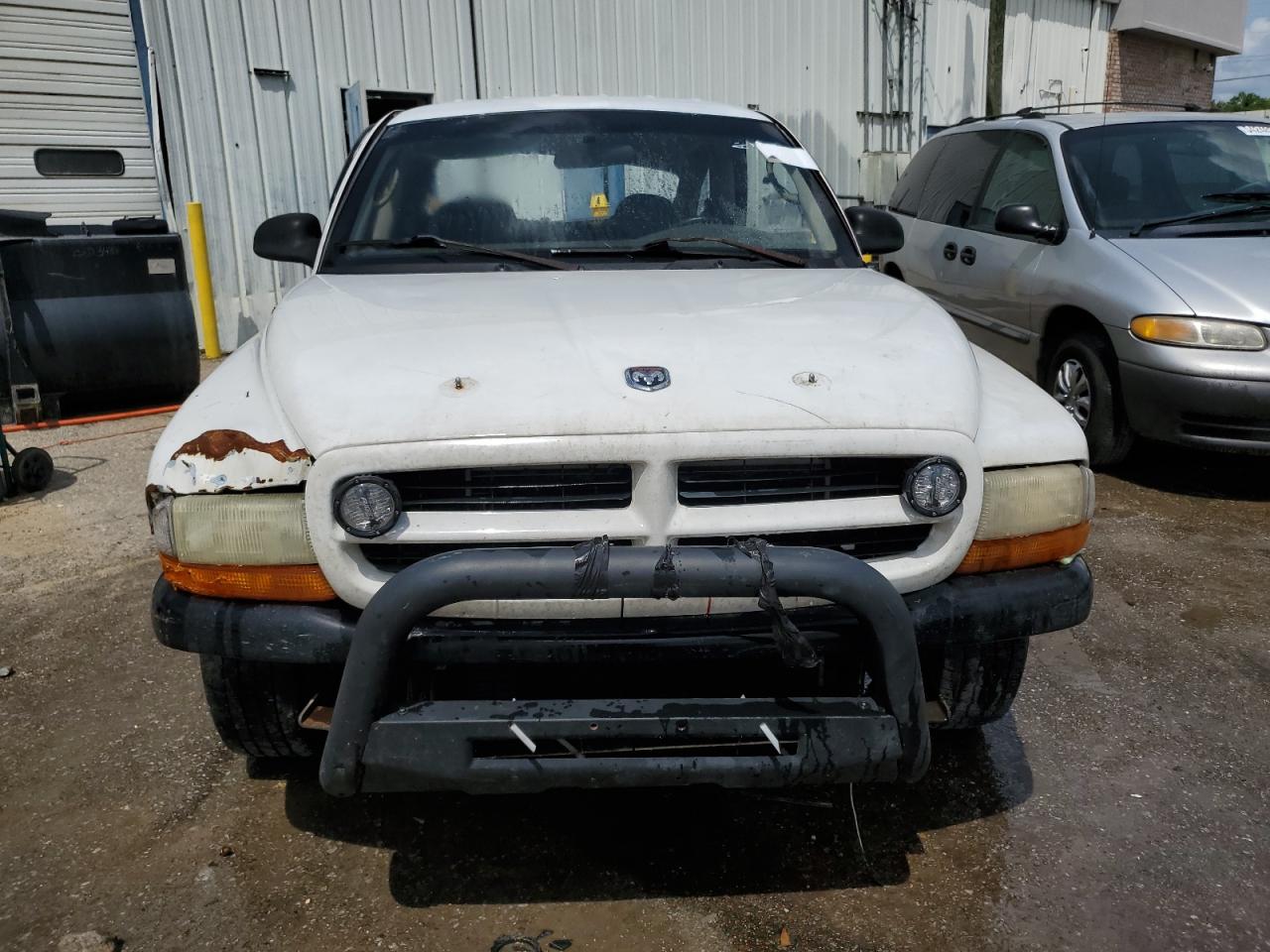 2001 Dodge Dakota Quad White vin: 1B7GL2AN91S196666