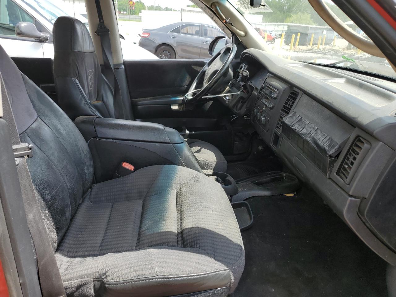 2001 Dodge Dakota Quad White vin: 1B7GL2AN91S196666
