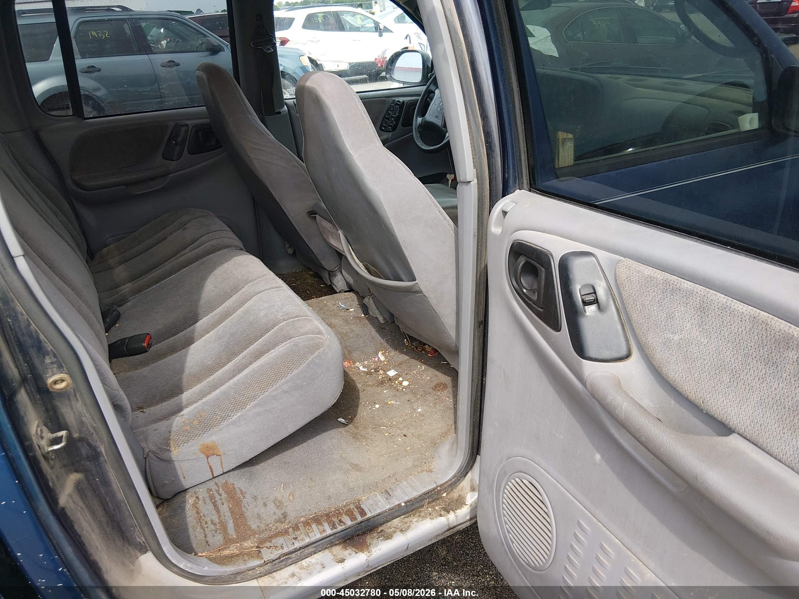 2000 Dodge Dakota Slt/sport Blue vin: 1B7GL2AN9YS652434