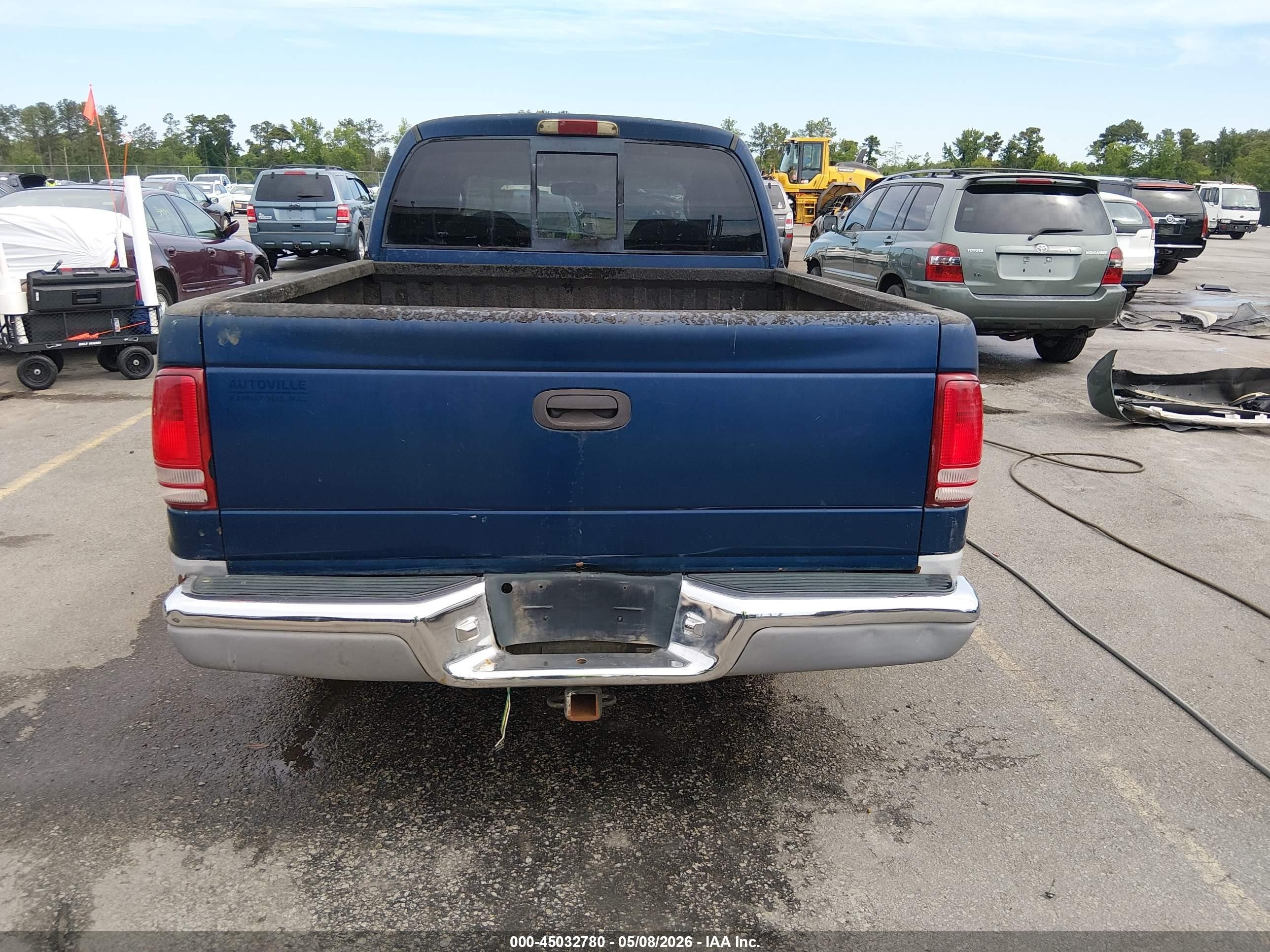2000 Dodge Dakota Slt/sport Blue vin: 1B7GL2AN9YS652434