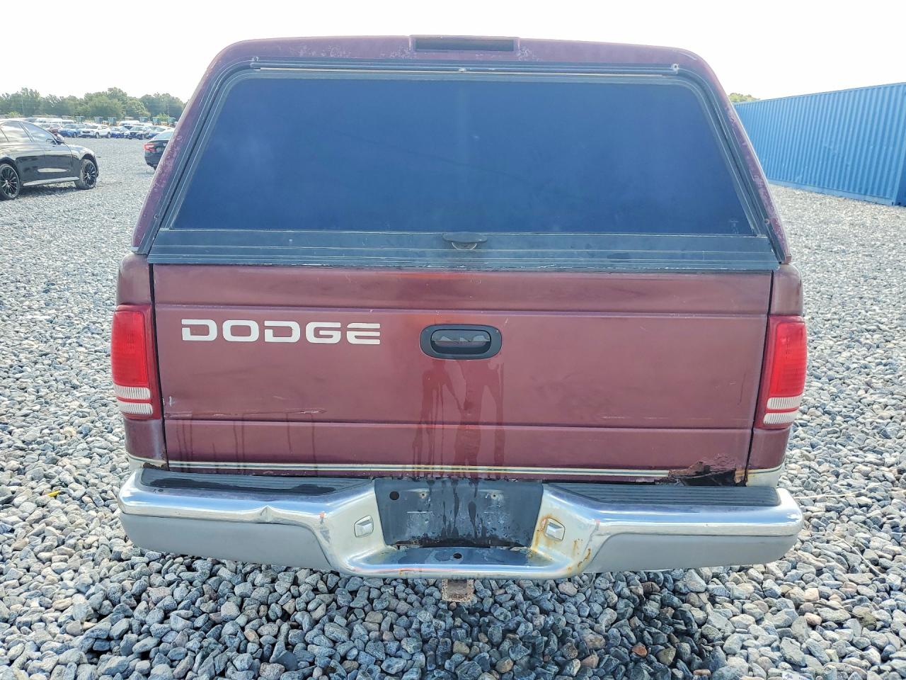 2000 Dodge Dakota Quad Burgundy vin: 1B7GL2AX7YS634807