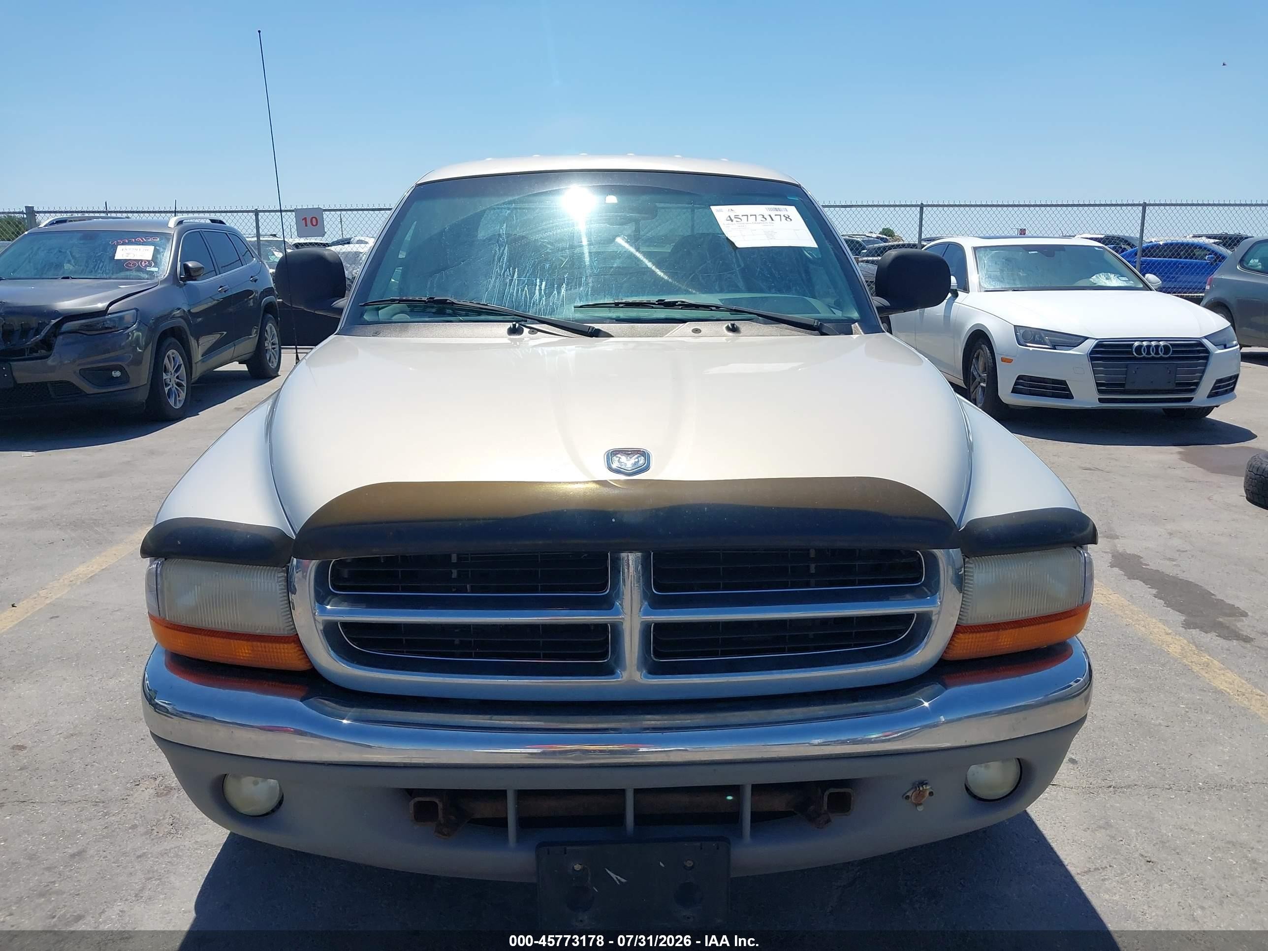 2000 Dodge Dakota Slt/sport Gray vin: 1B7GL2AX7YS692125