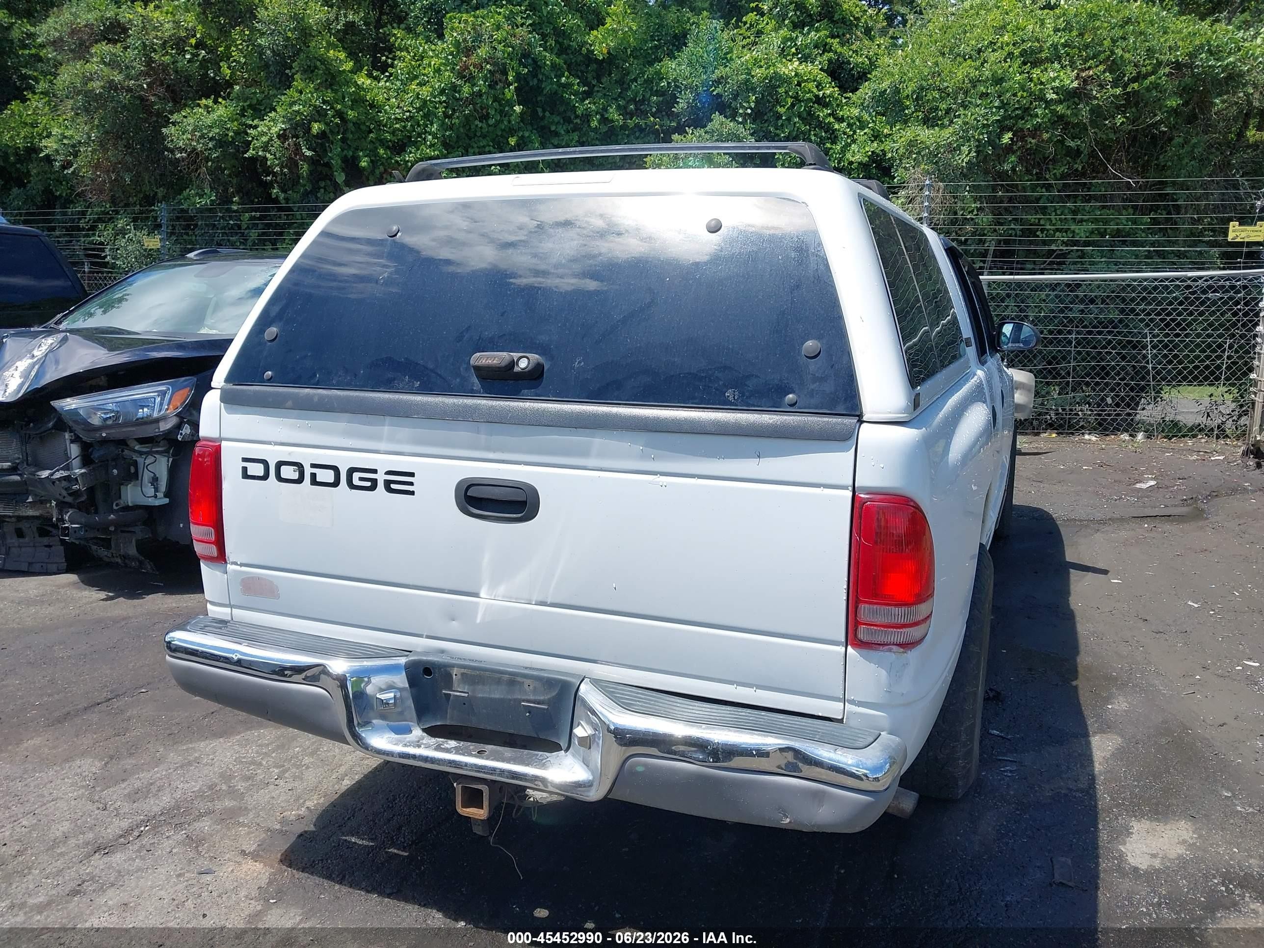 2001 Dodge Dakota Slt/sport Белый vin: 1B7GL2AX81S209361