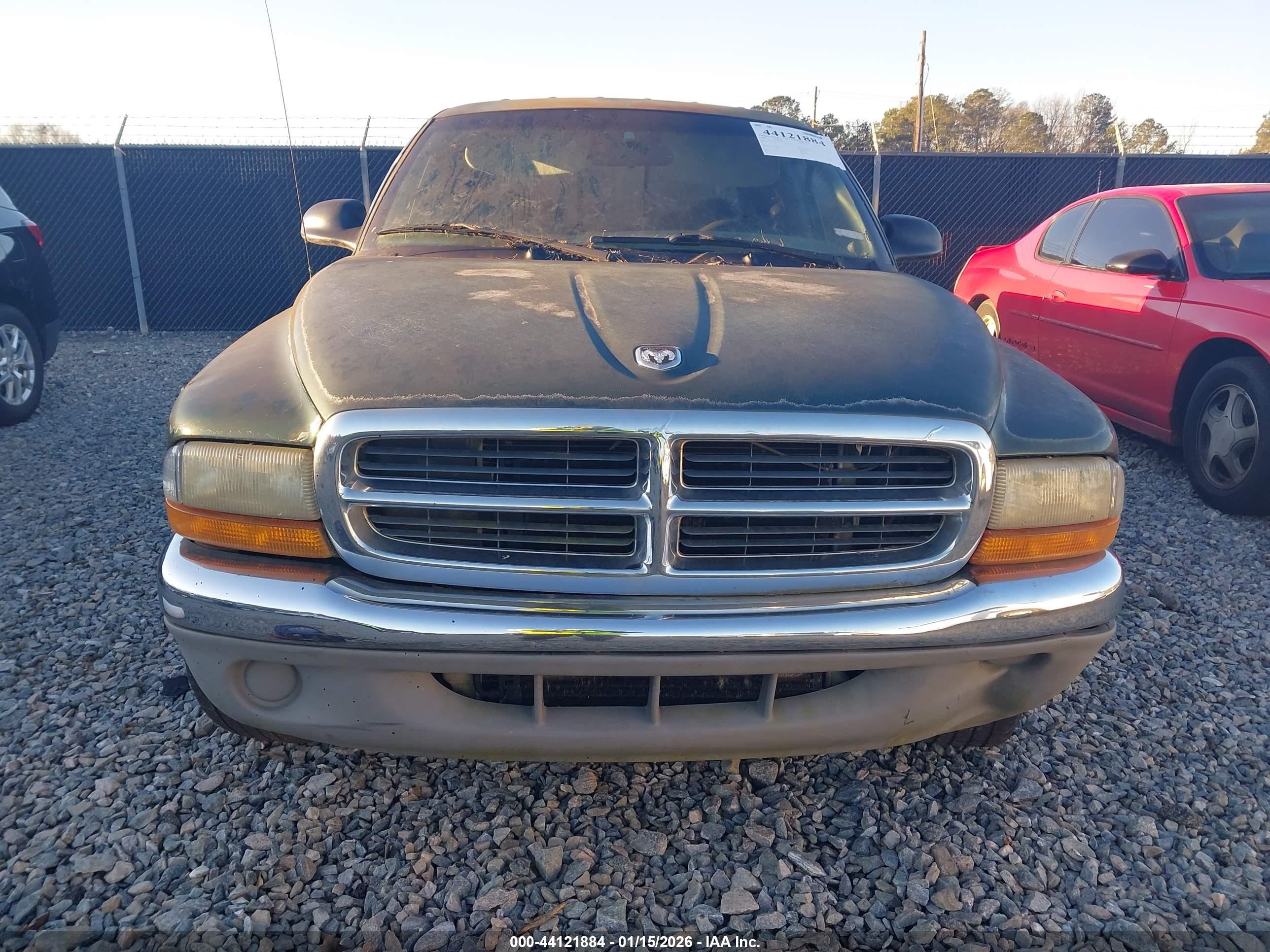 2000 Dodge Dakota Slt/sport Green vin: 1B7GL2AXXYS728955