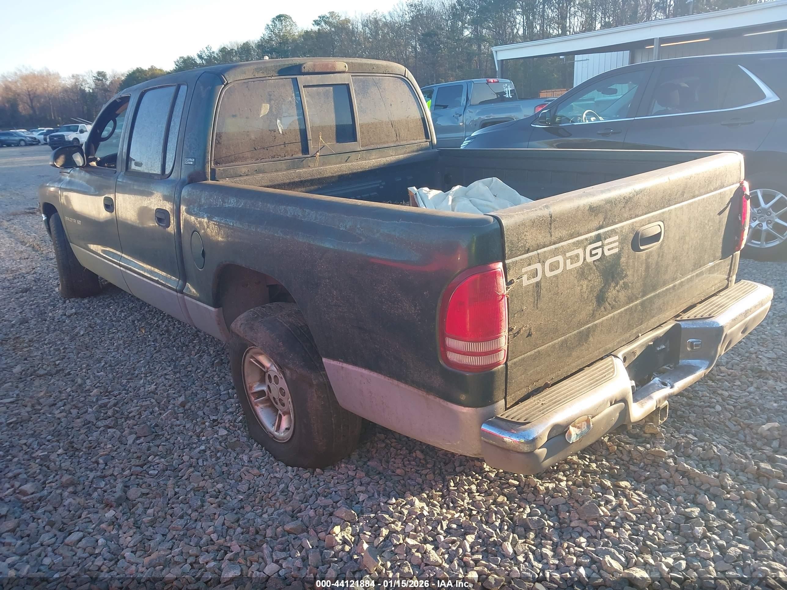 2000 Dodge Dakota Slt/sport Green vin: 1B7GL2AXXYS728955