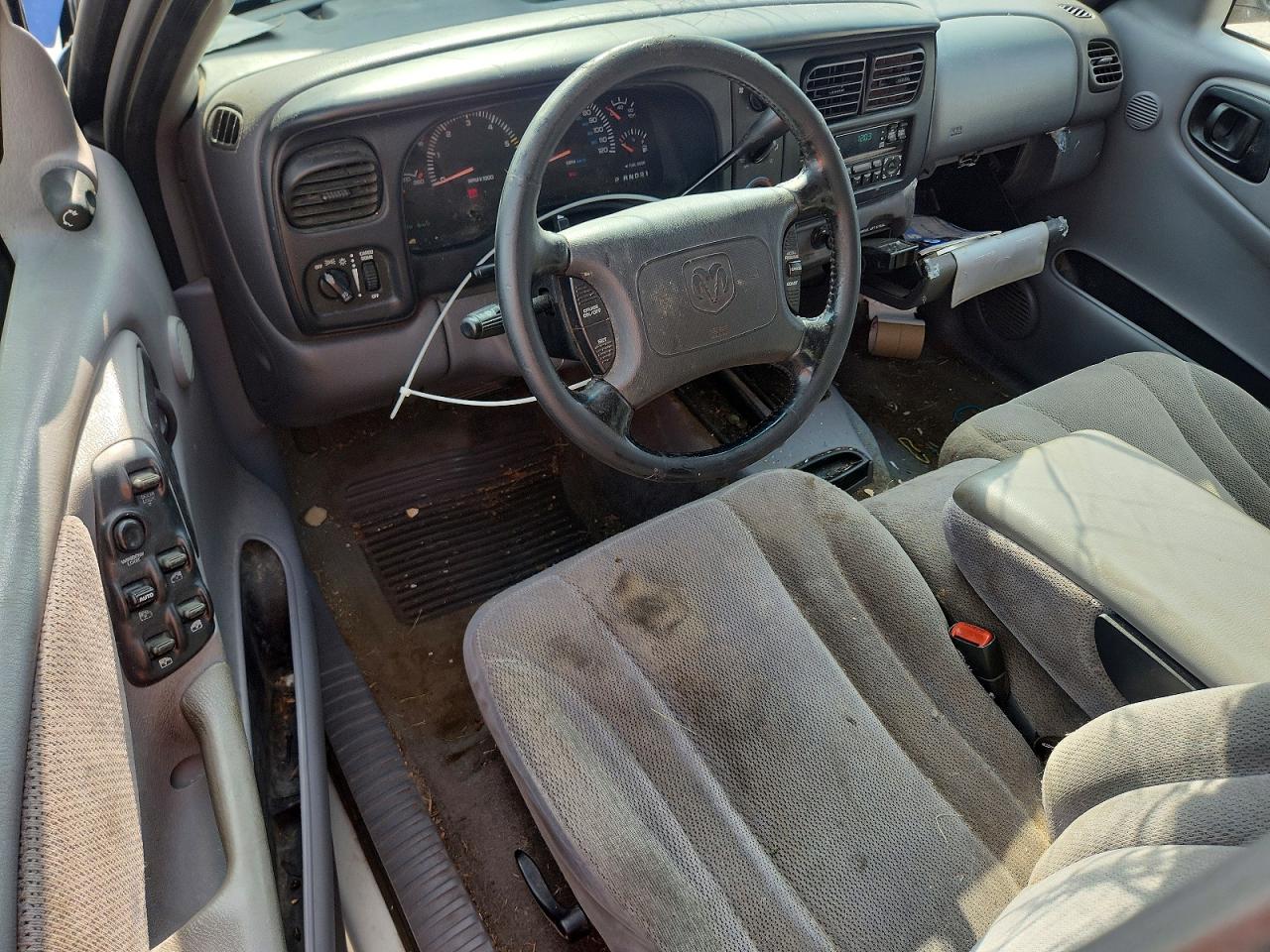 2000 Dodge Dakota Quad Blue vin: 1B7GL2AZ2YS682068