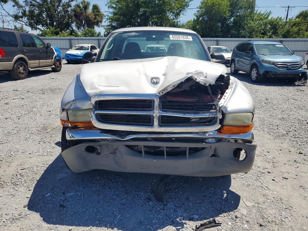 2002 Dodge Dakota Slt Silver vin: 1B7GL42N42S500546
