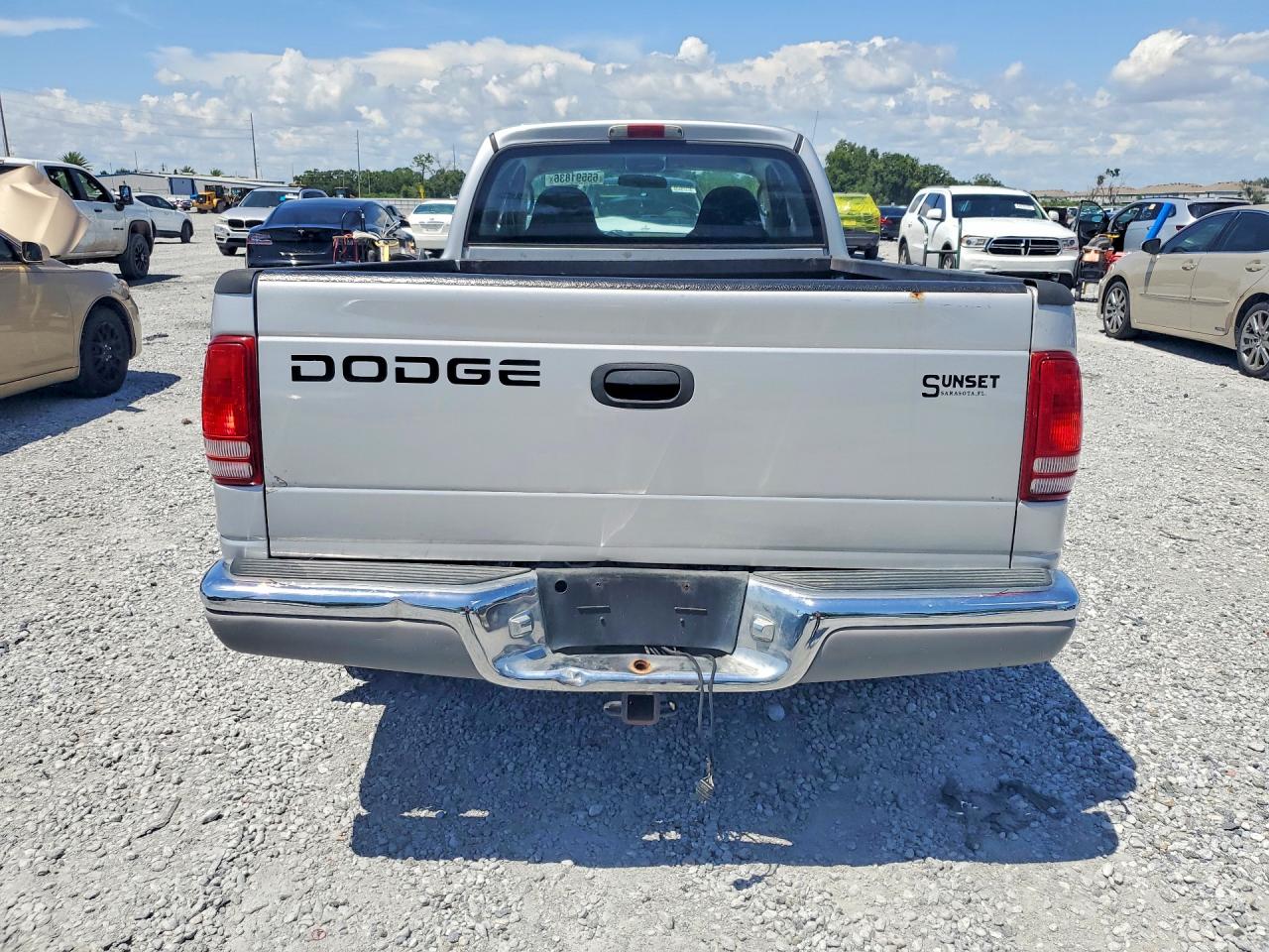 2002 Dodge Dakota Slt Silver vin: 1B7GL42N42S500546