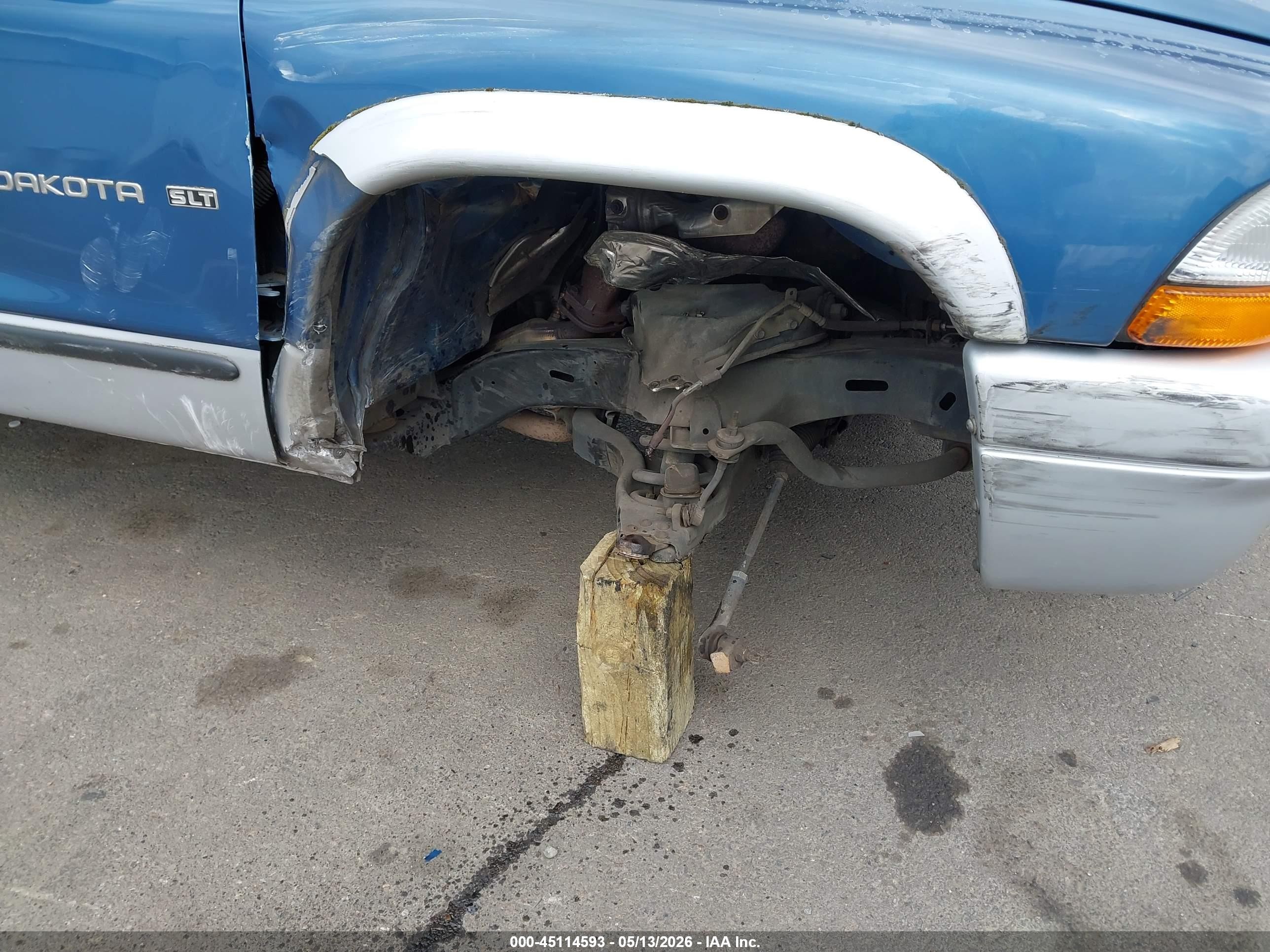 2002 Dodge Dakota Slt Blue vin: 1B7GL42X72S589093