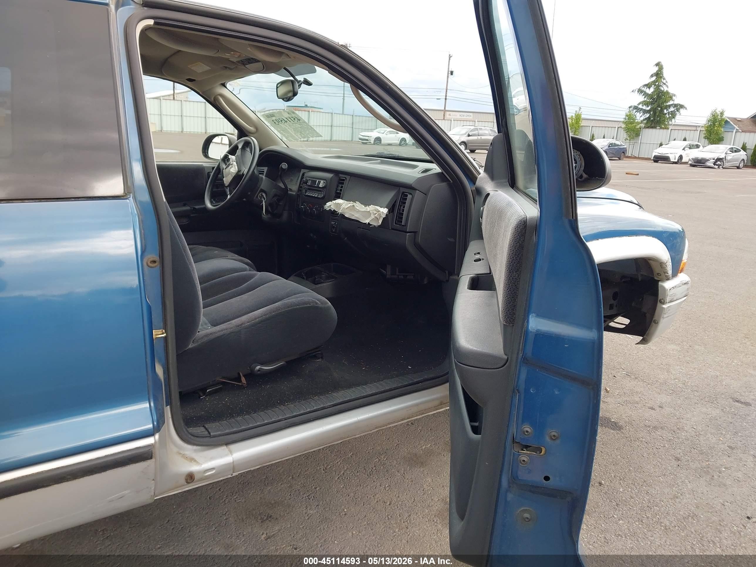 2002 Dodge Dakota Slt Blue vin: 1B7GL42X72S589093
