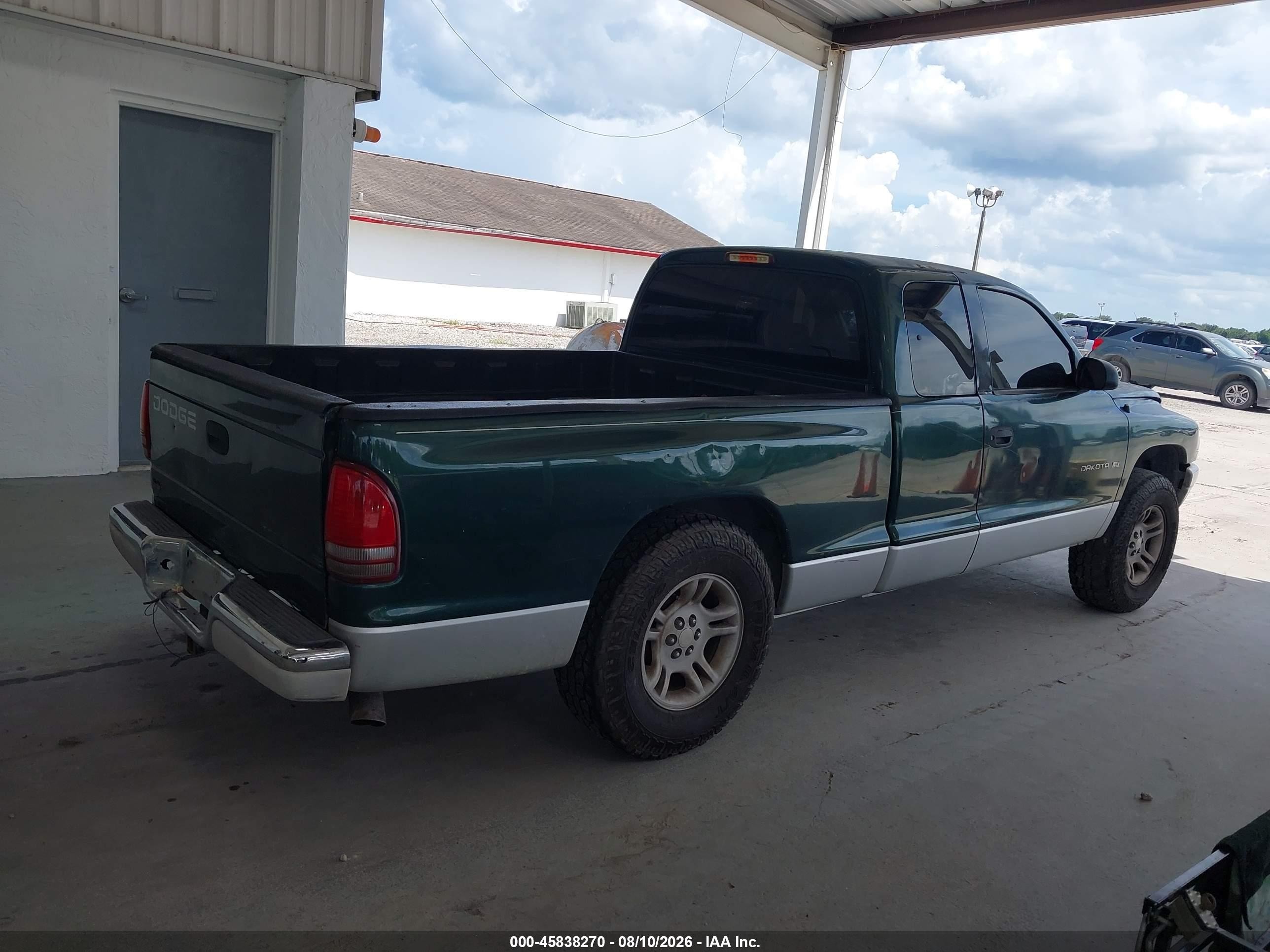 2002 Dodge Dakota Slt Green vin: 1B7GL42X82S586350