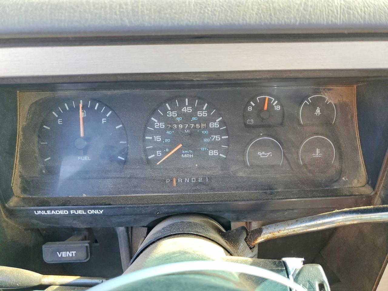 1987 Dodge Dakota Blue vin: 1B7GR14M6HS473750