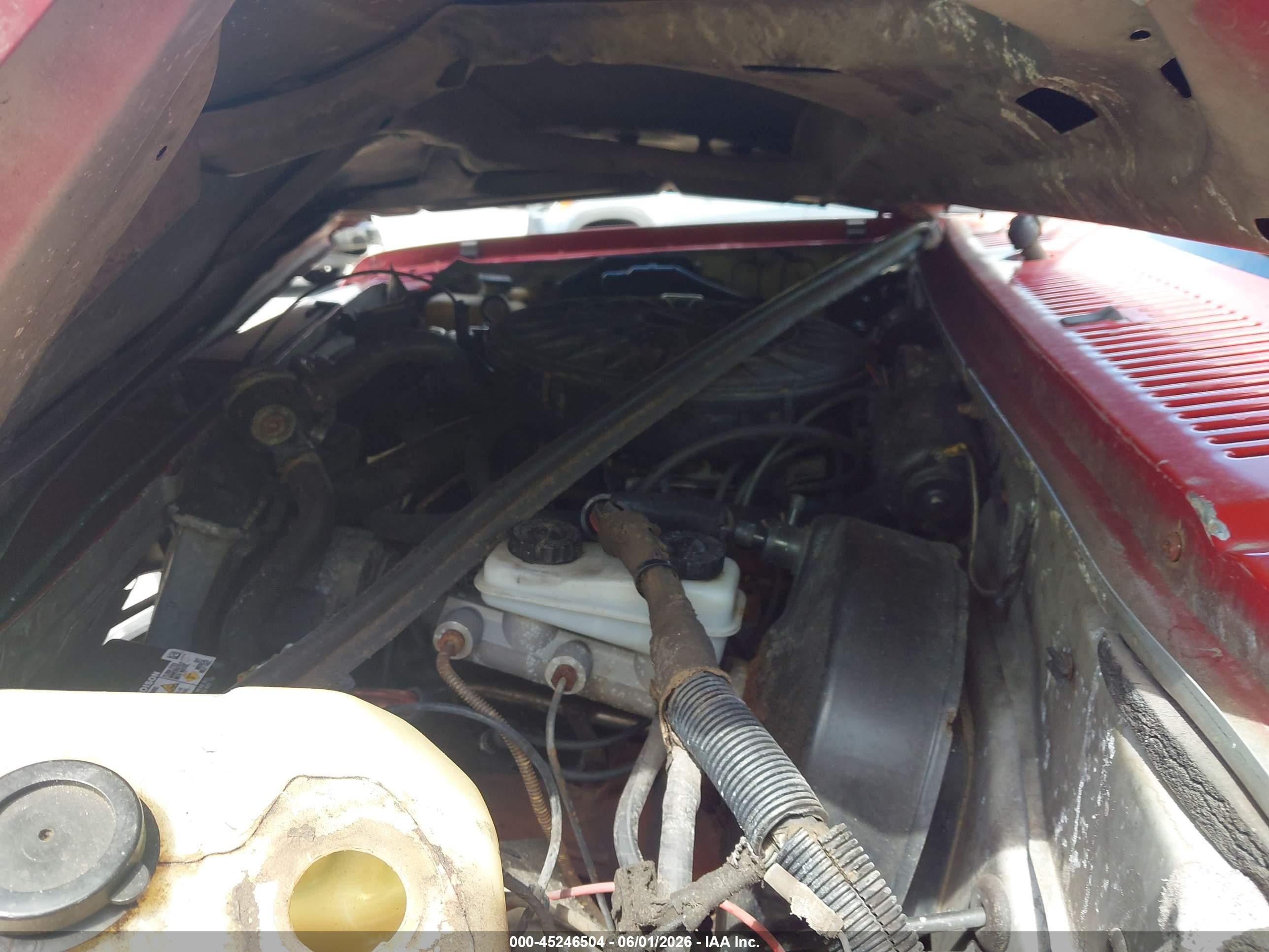 1988 Dodge Dakota   Red vin: 1B7GR14X8JS608887