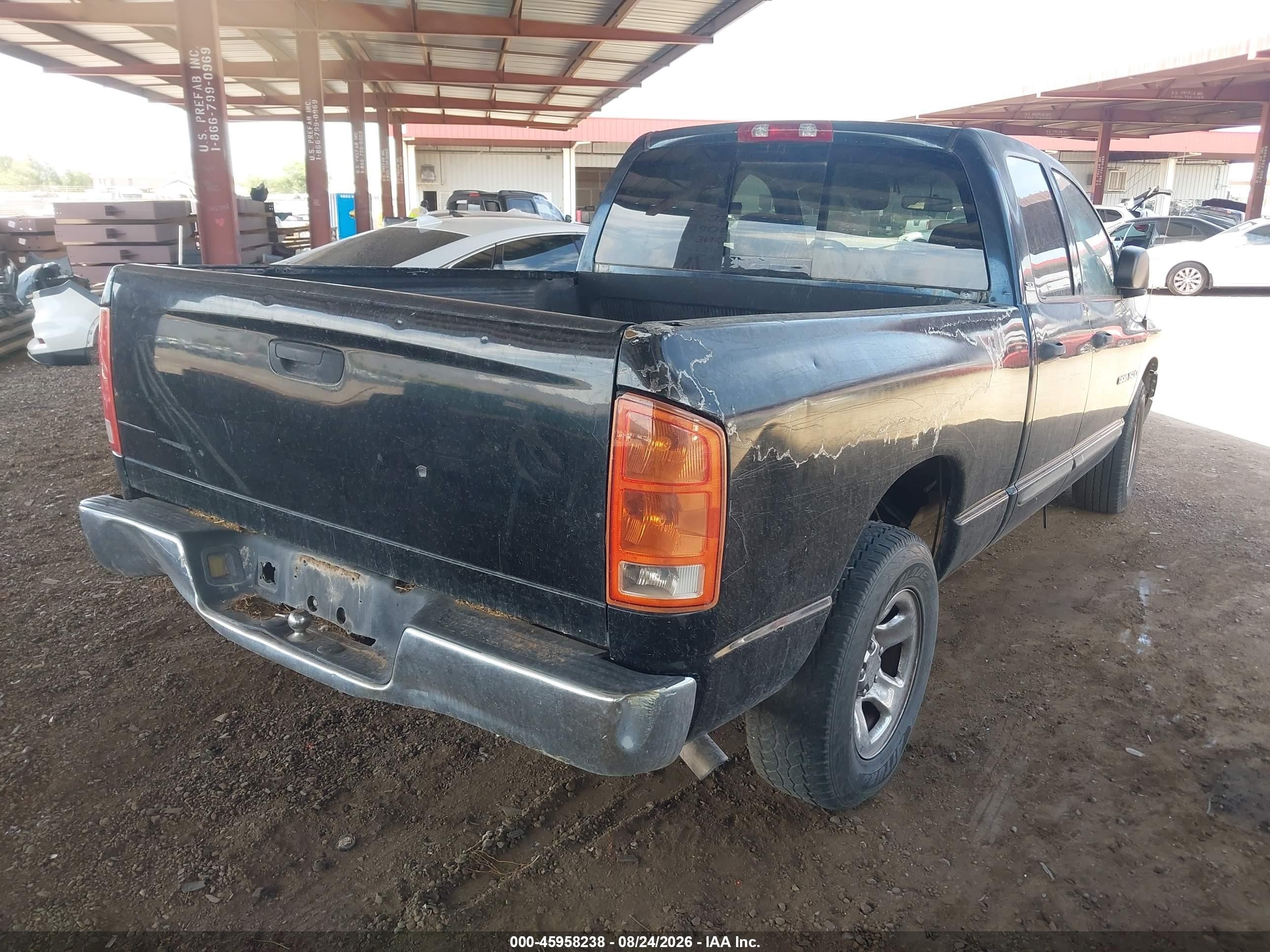 2002 Dodge Ram 1500 St Blue vin: 1B7HA18N62J101028