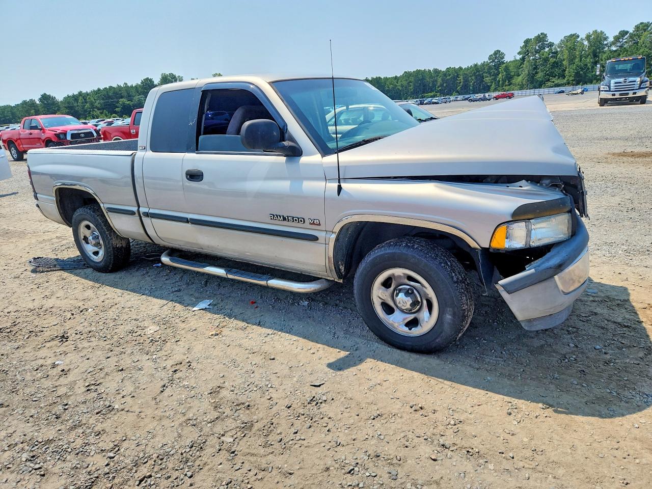 1998 Dodge Ram 1500 Серебряный vin: 1B7HC13Y0WJ204155