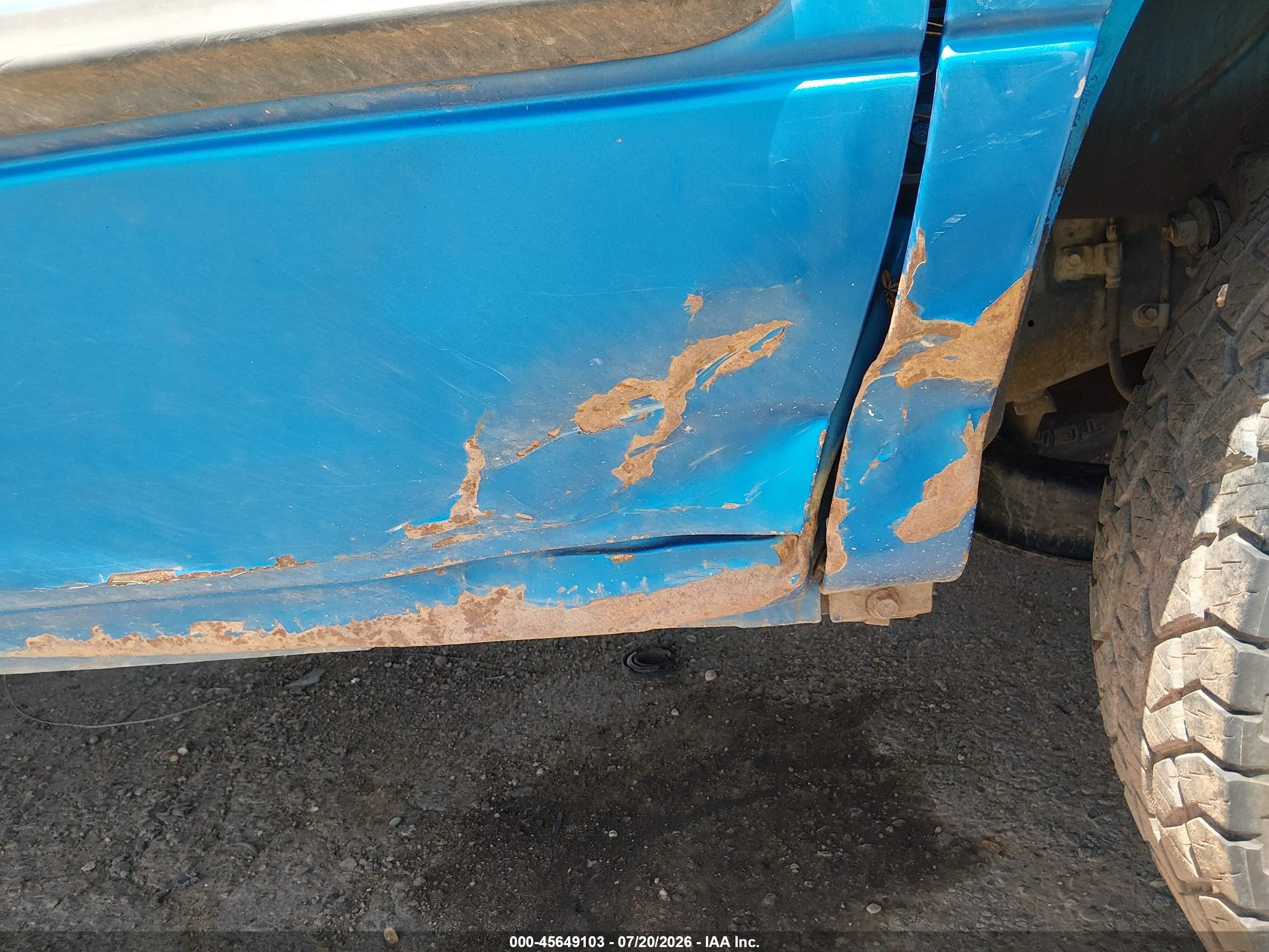 2000 Dodge Ram 1500 St Blue vin: 1B7HC13Y0YJ133638