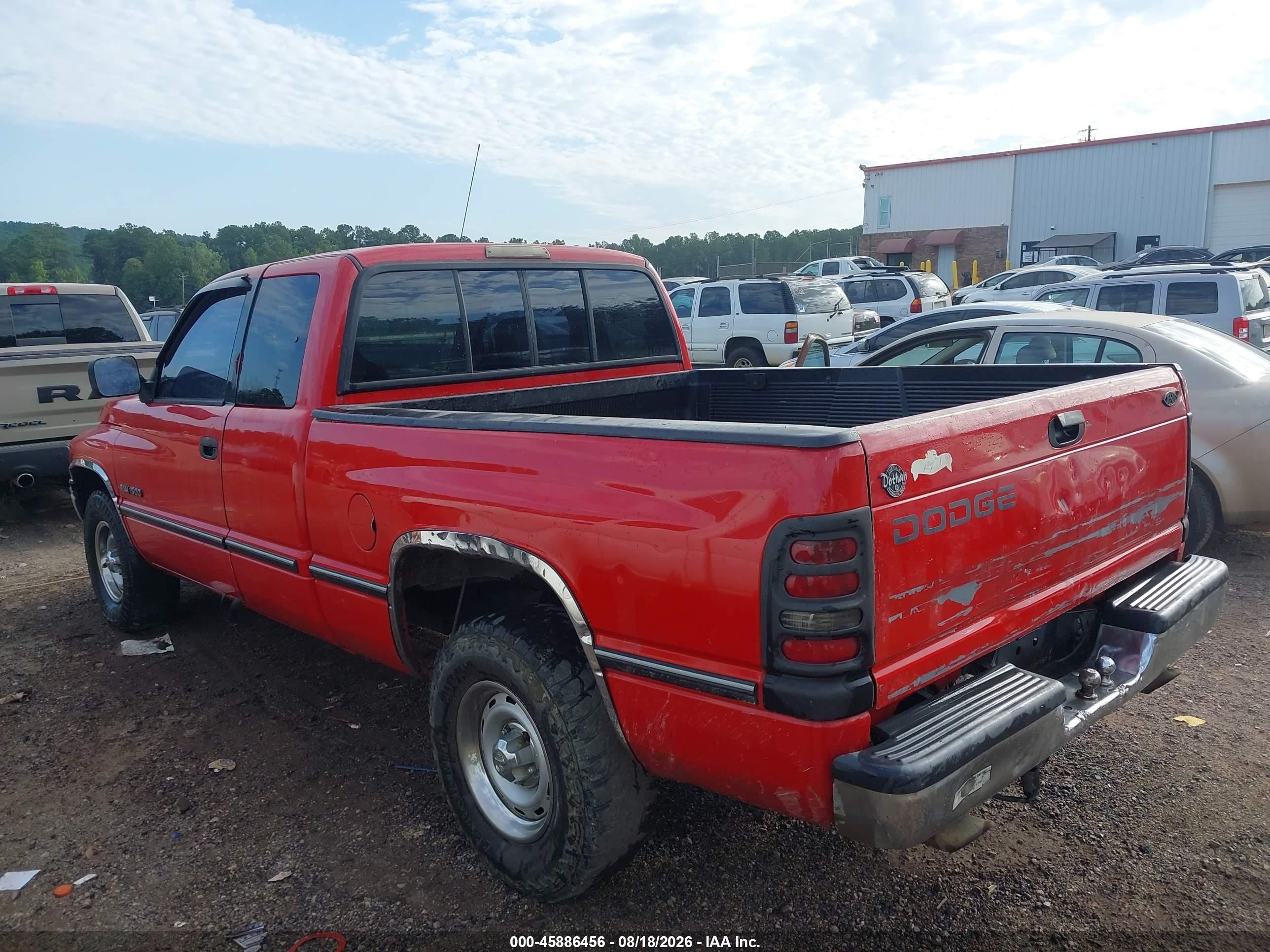 1997 Dodge Ram 1500 St Red vin: 1B7HC13Y1VJ531890