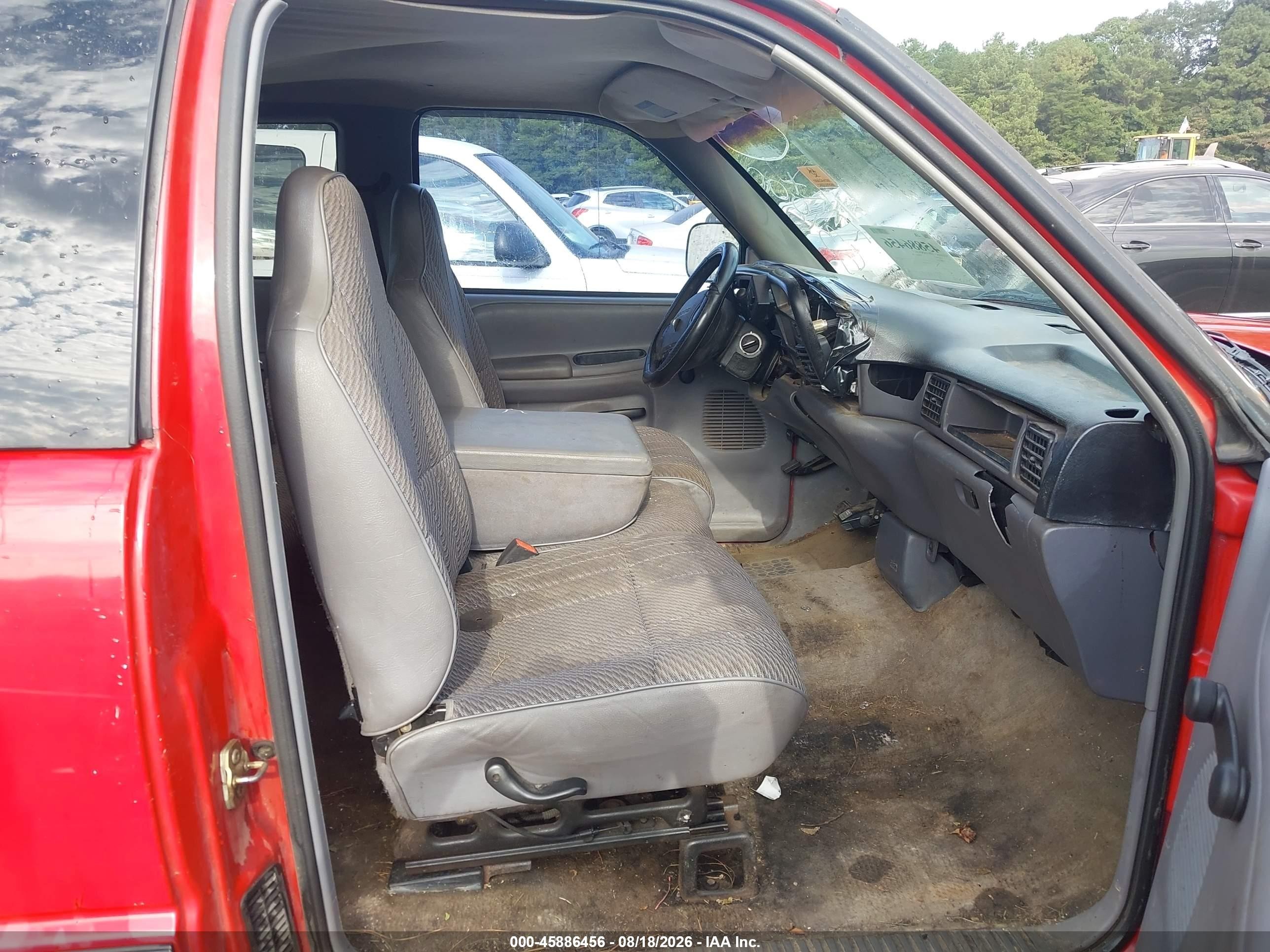 1997 Dodge Ram 1500 St Red vin: 1B7HC13Y1VJ531890
