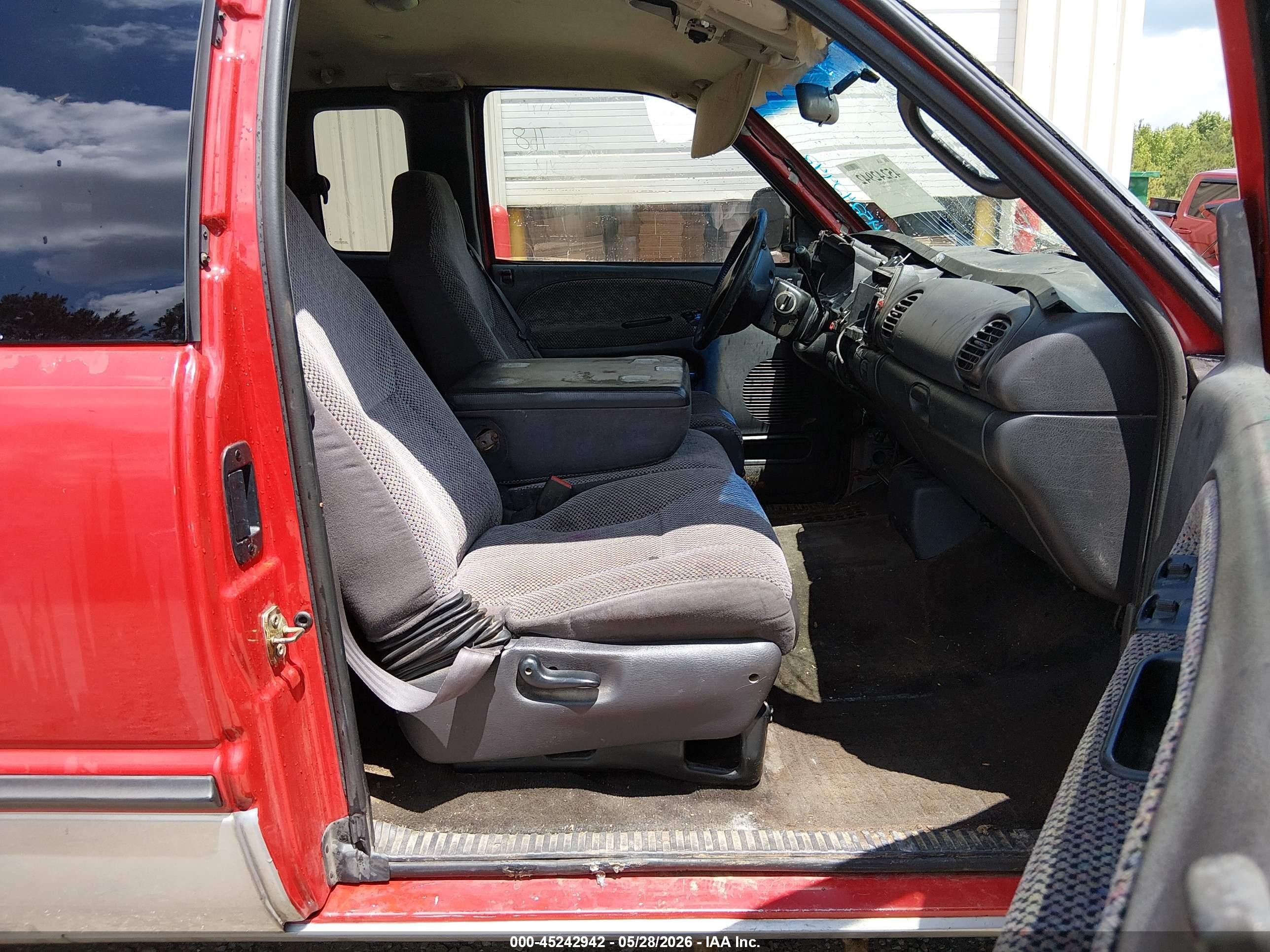 2001 Dodge Ram 1500 St Red vin: 1B7HC13Y21J242768