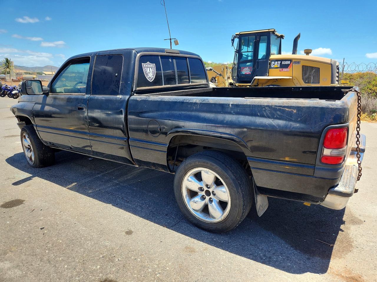 1997 Dodge Ram 1500 Black vin: 1B7HC13Y4VJ616710