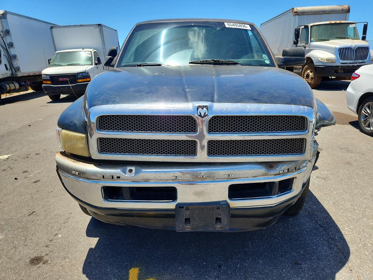 1997 Dodge Ram 1500 Black vin: 1B7HC13Y4VJ616710