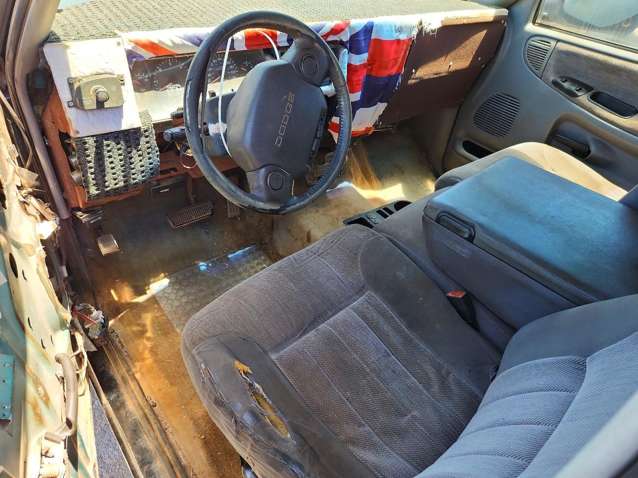 1997 Dodge Ram 1500 Black vin: 1B7HC13Y4VJ616710