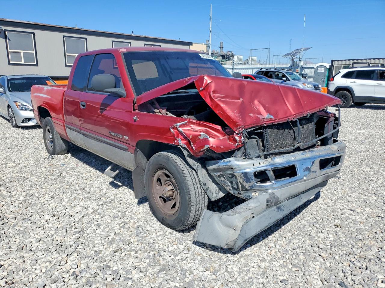 1998 Dodge Ram 1500 Red vin: 1B7HC13Y4WJ202151