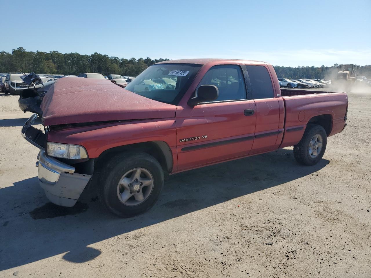 1998 Dodge Ram 1500 Burgundy vin: 1B7HC13Y5WJ225499