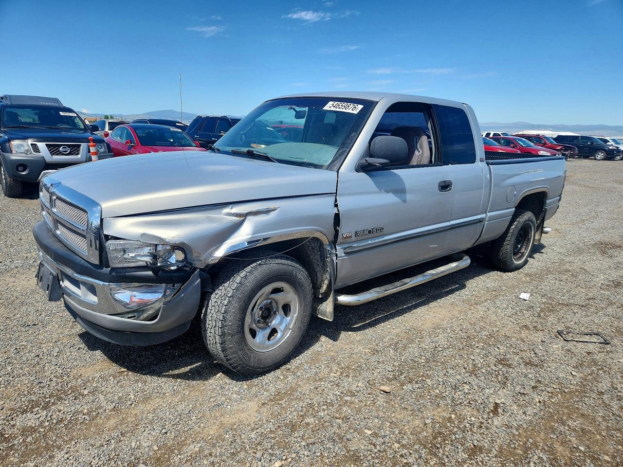 2000 Dodge Ram 1500 Gray vin: 1B7HC13Y6YJ169527