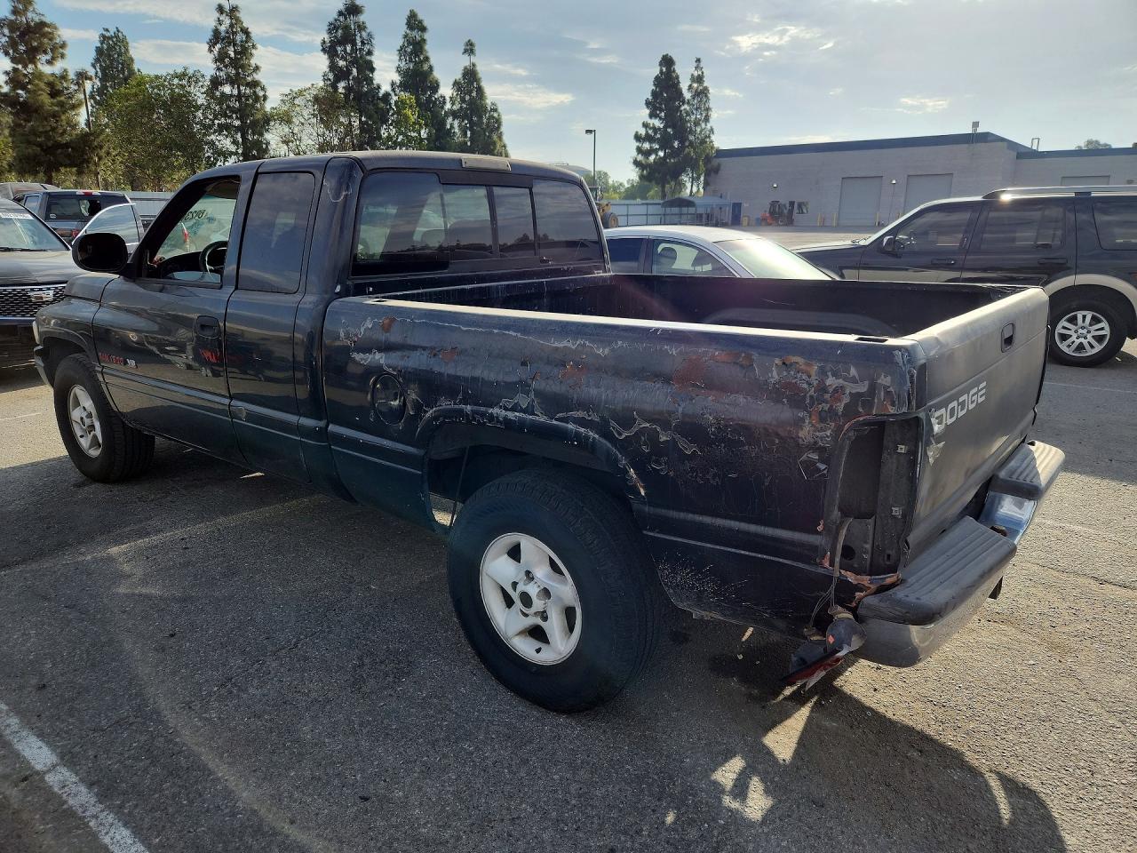 1998 Dodge Ram 1500 Black vin: 1B7HC13Y8WJ210401
