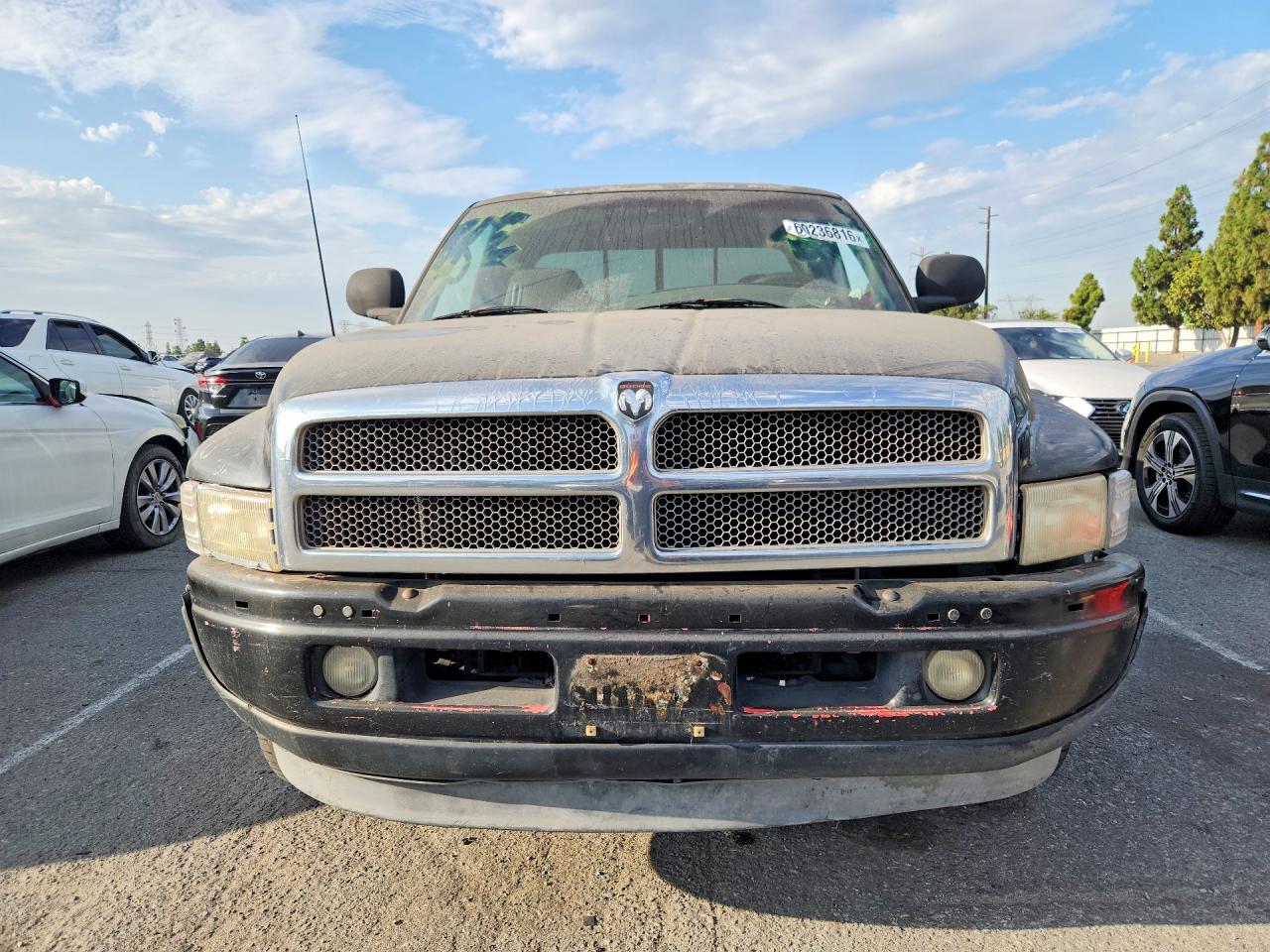 1998 Dodge Ram 1500 Black vin: 1B7HC13Y8WJ210401