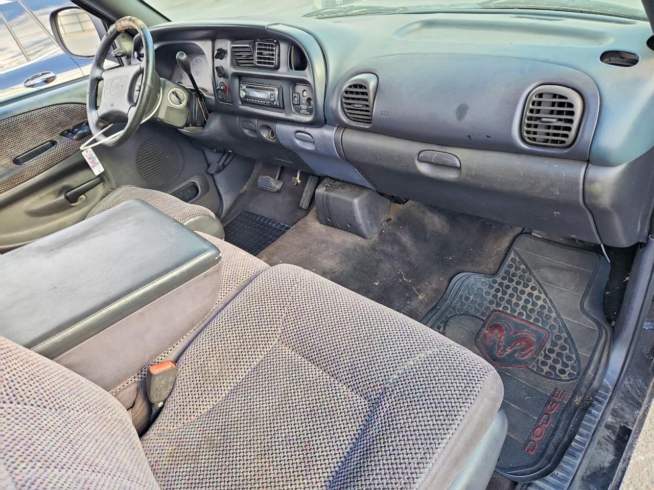 1998 Dodge Ram 1500 Black vin: 1B7HC13Y8WJ210401